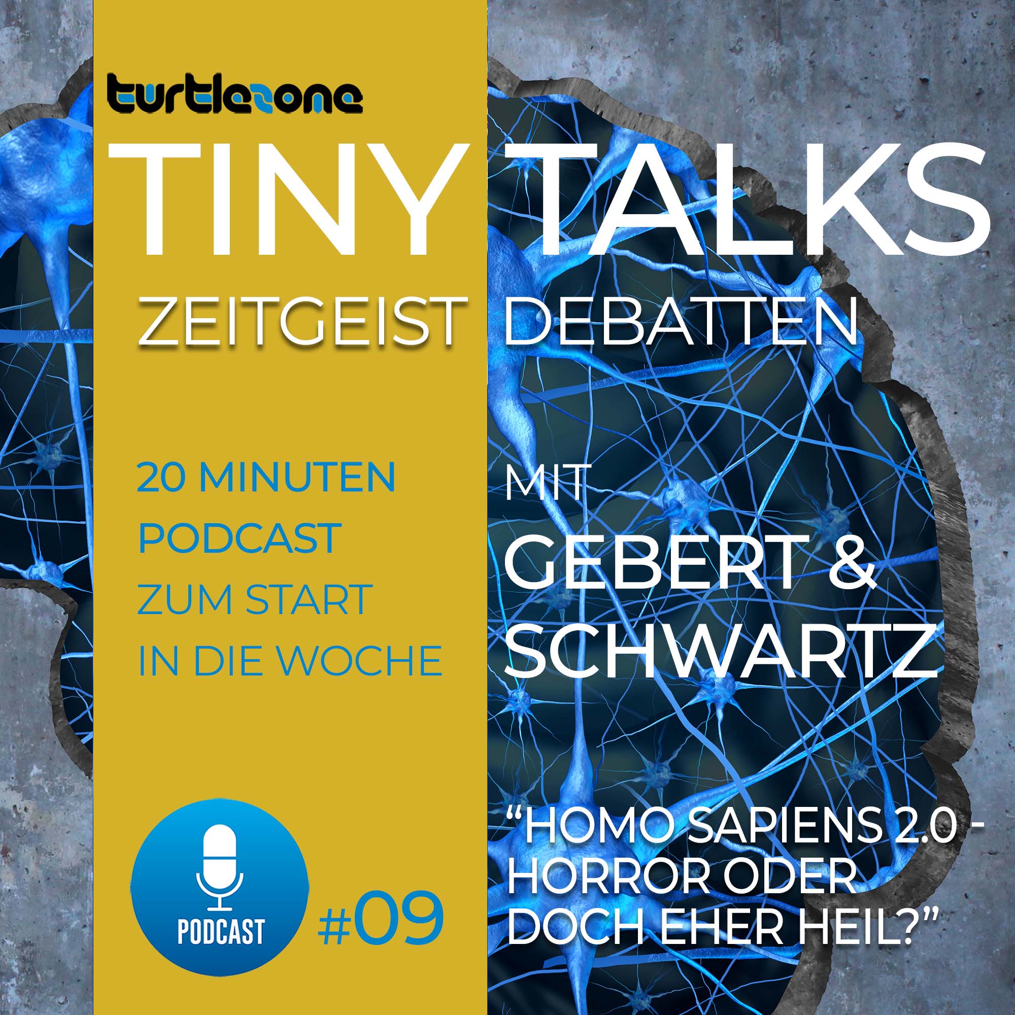 Turtlezone Tiny Talks - Der Debatten-Podcast mit Gebert und Schwartz
