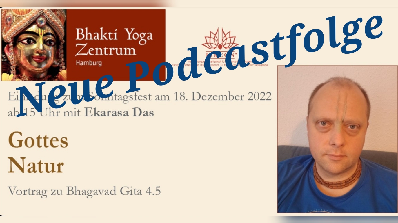 Gottes Natur – Vortrag zu Bhagavad Gita 4.5 von Ekarasa Das episode artwork