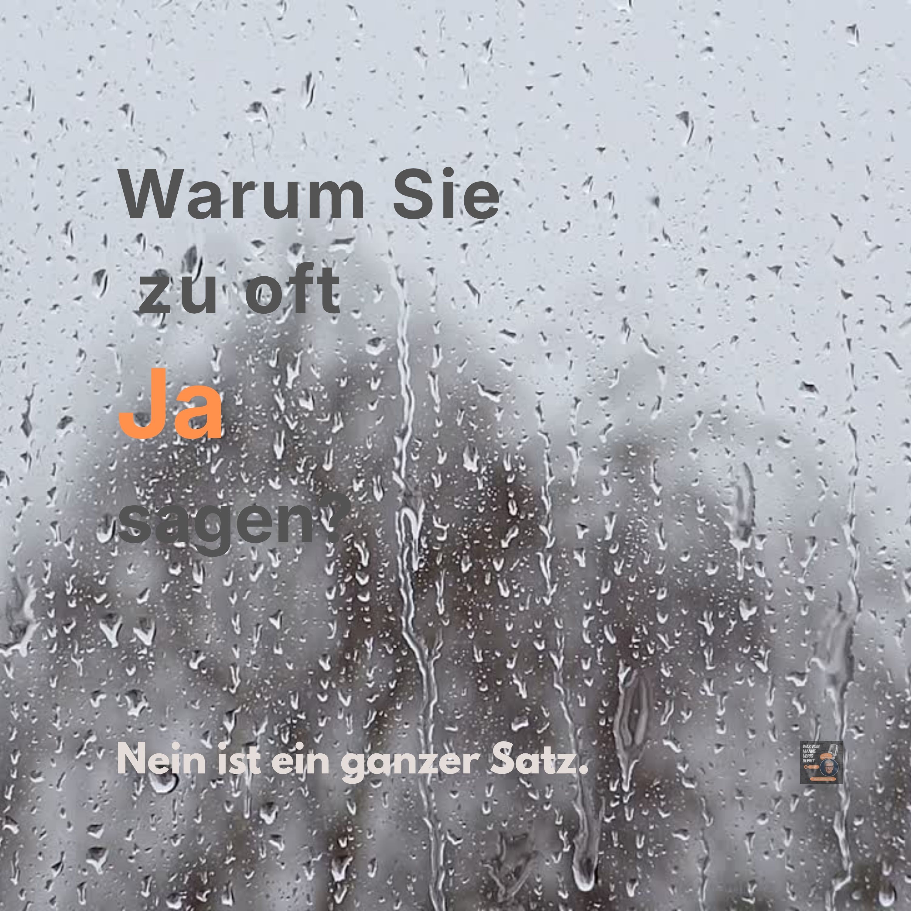 Warum Sie zu oft Ja sagen episode artwork