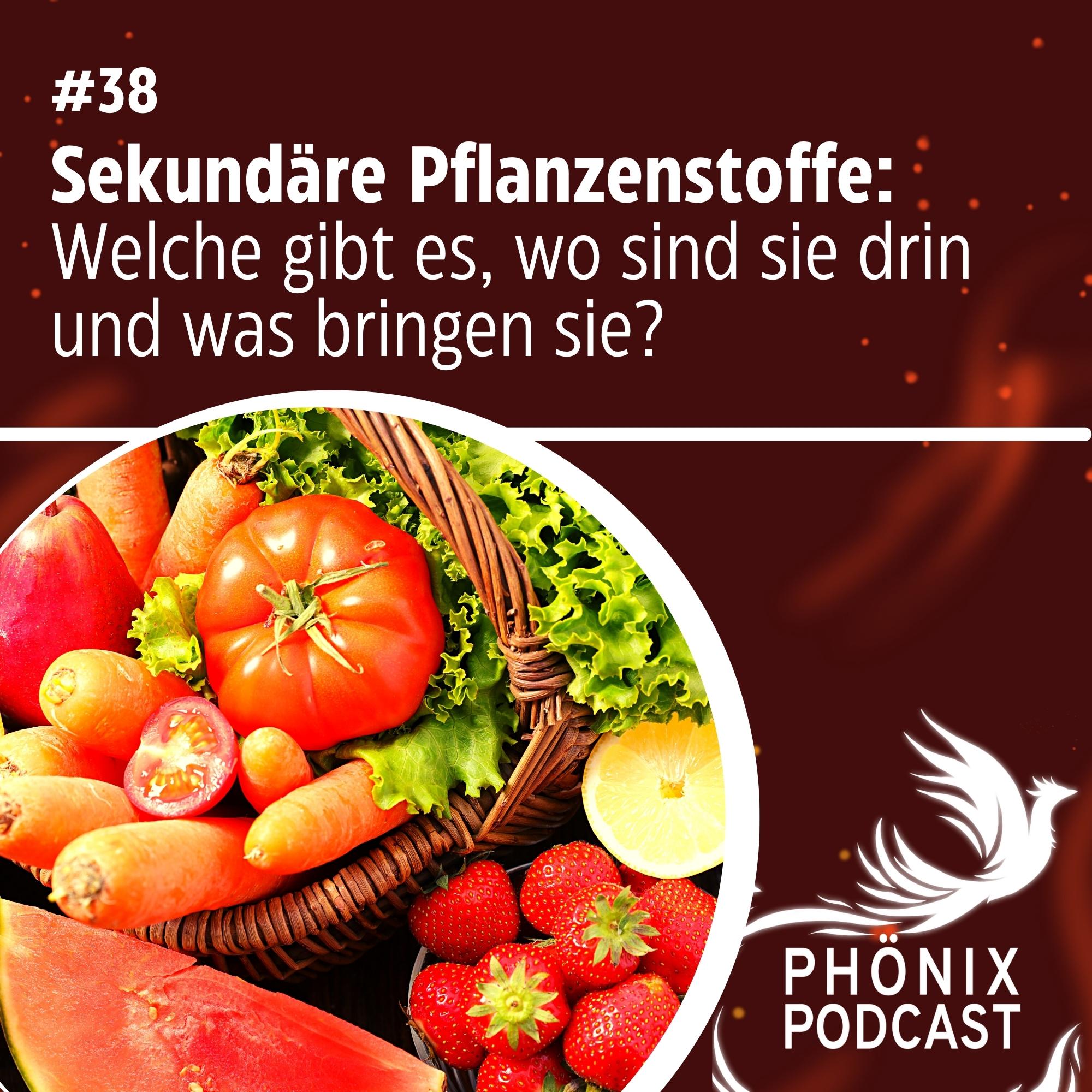 Sekundäre Pflanzenstoffe: Welche gibt es, wo sind sie drin und was bringt das? #38 - podcast episode cover