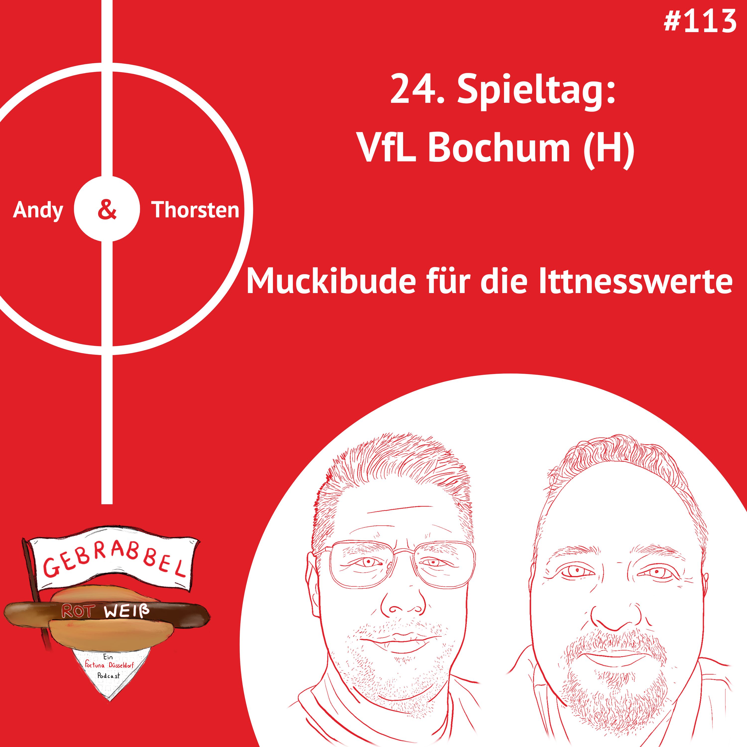 #113: 24. Spieltag: VfL Bochum (H) – Muckibude für die Ittnesswerte episode artwork