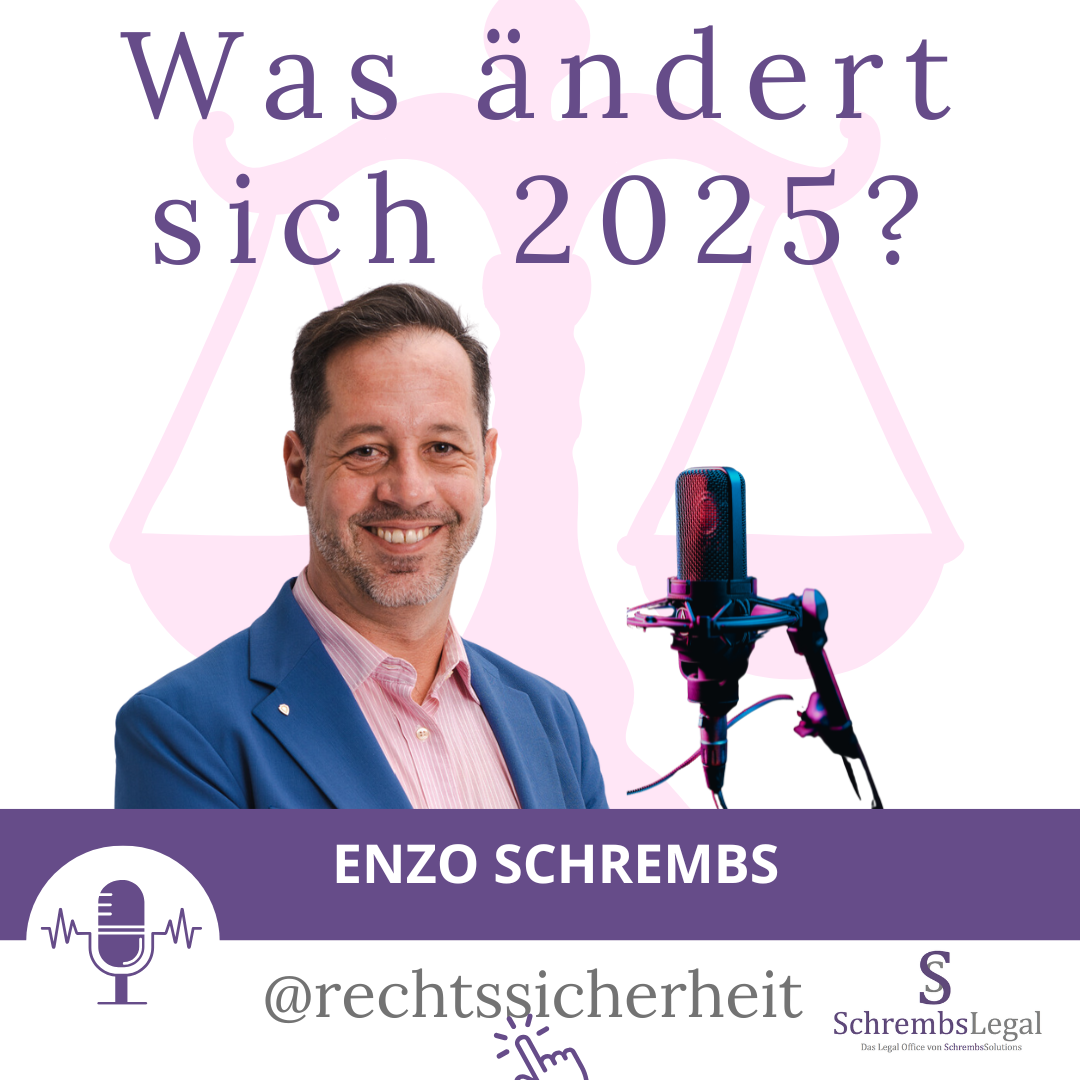 Enzo hat Recht - Juristische Informationen für KMUs und Start-Ups mit Enzo Schrembs
