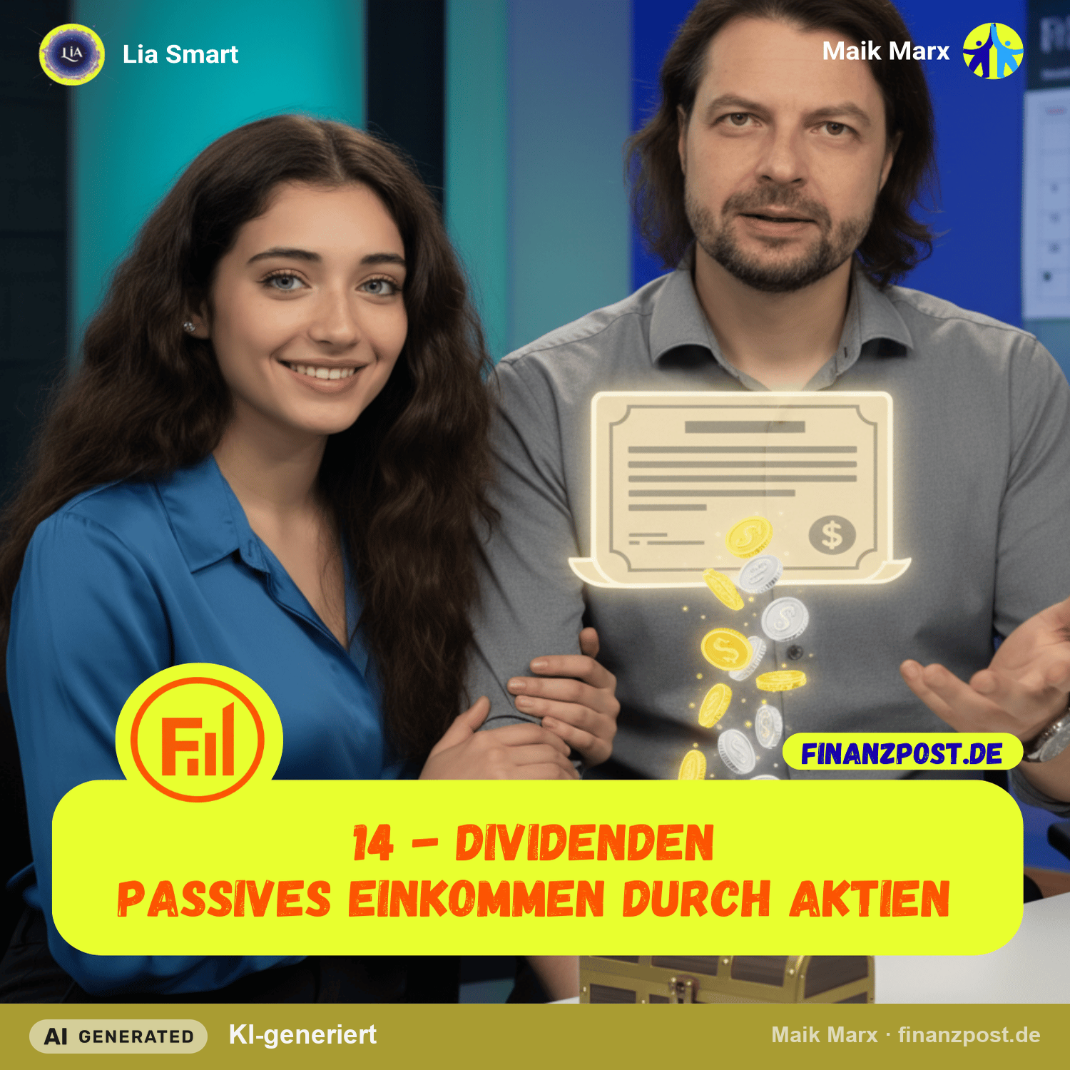 14 Dividenden - Passives Einkommen durch Aktien