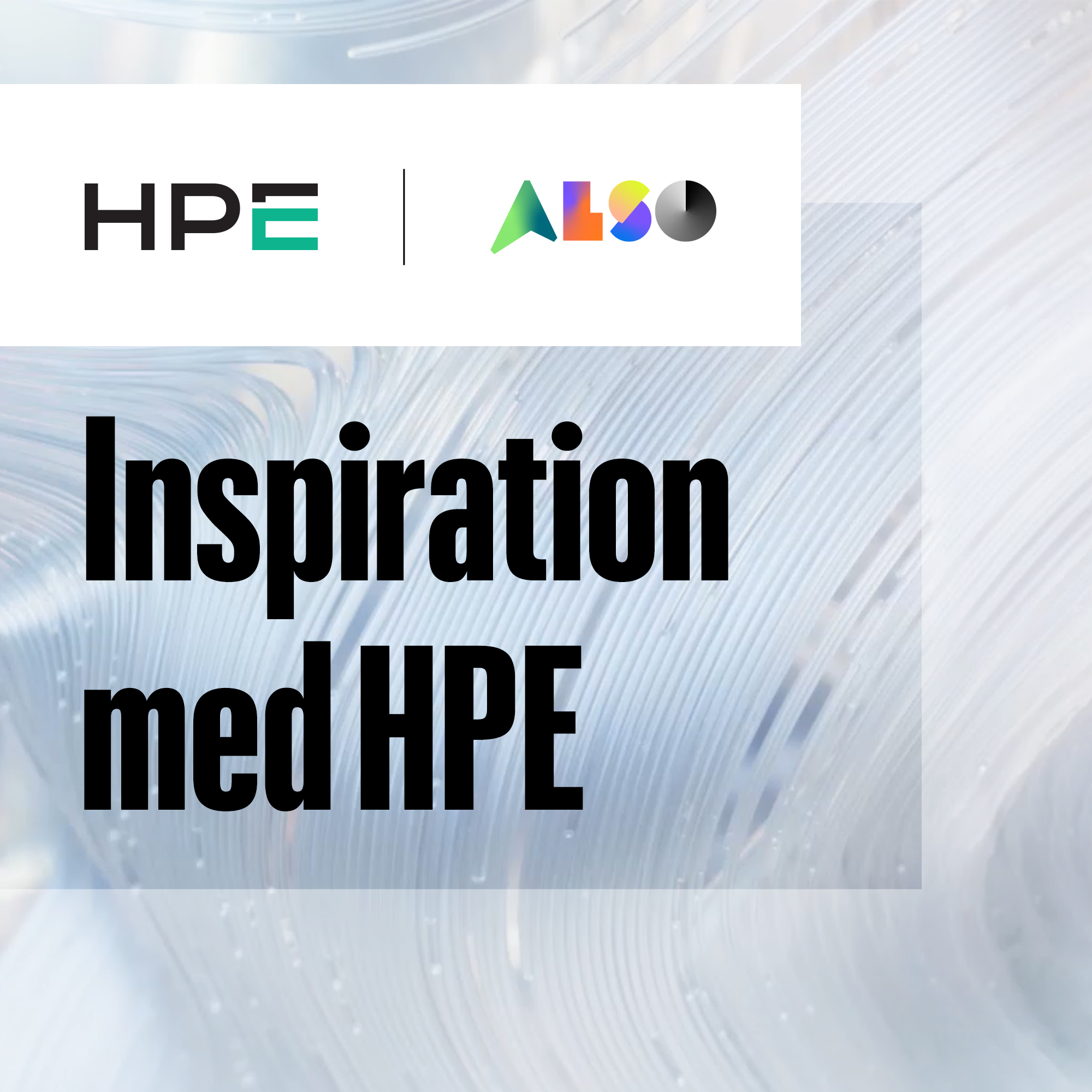 Inspiration med HPE af ALSO Group