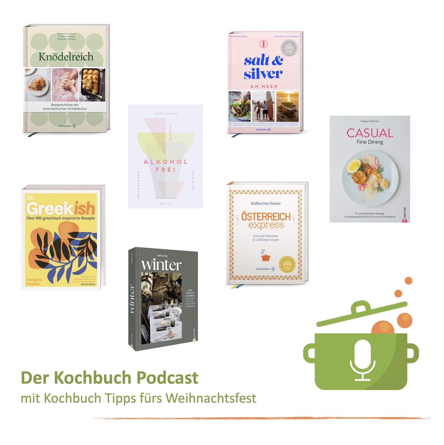 Der Kochbuch Podcast. Rund um Kochbücher und Kochen.