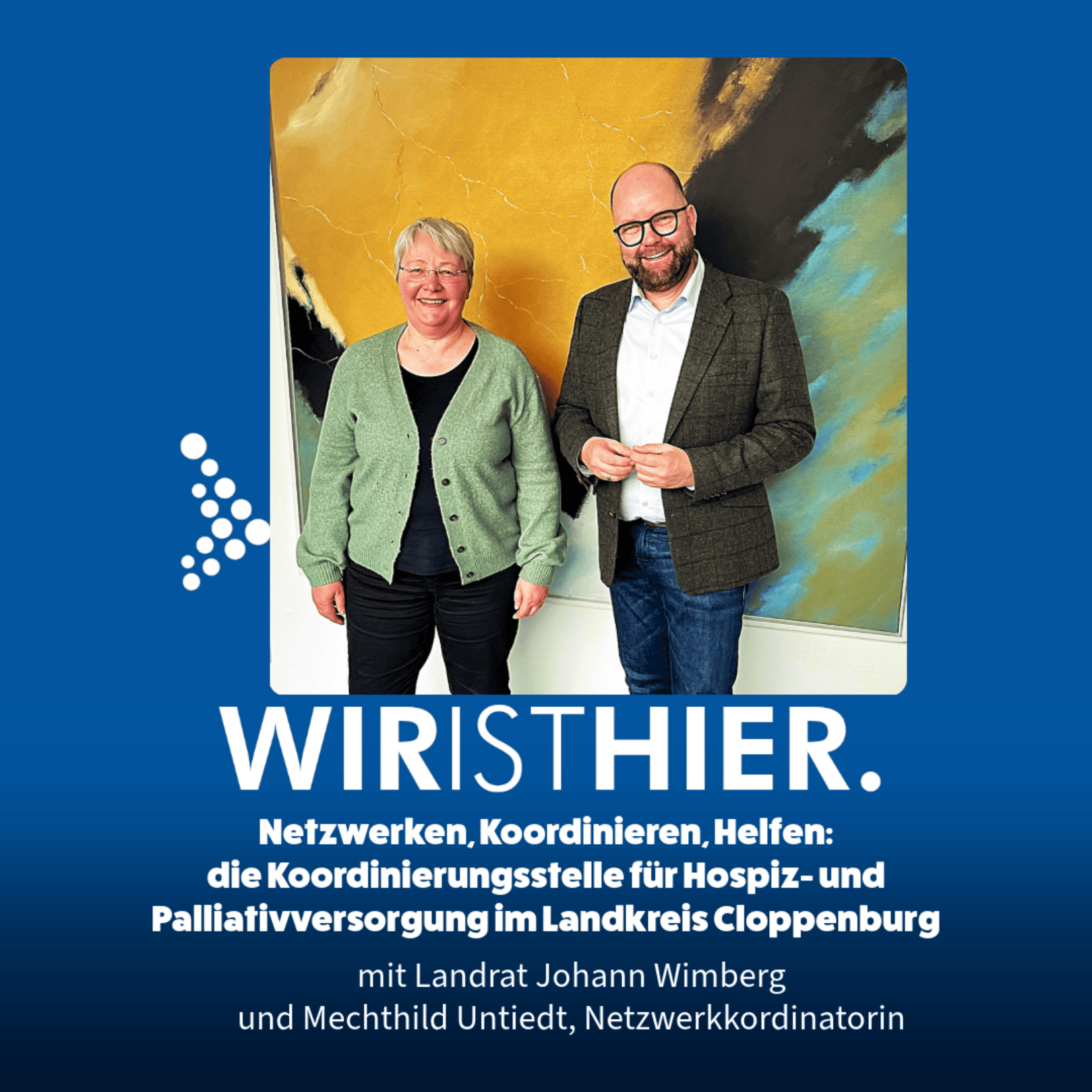Folge 35: Netzwerken, Koordinieren, Helfen - die Koordinierungsstelle für Hospiz und Palliativversorgung episode artwork