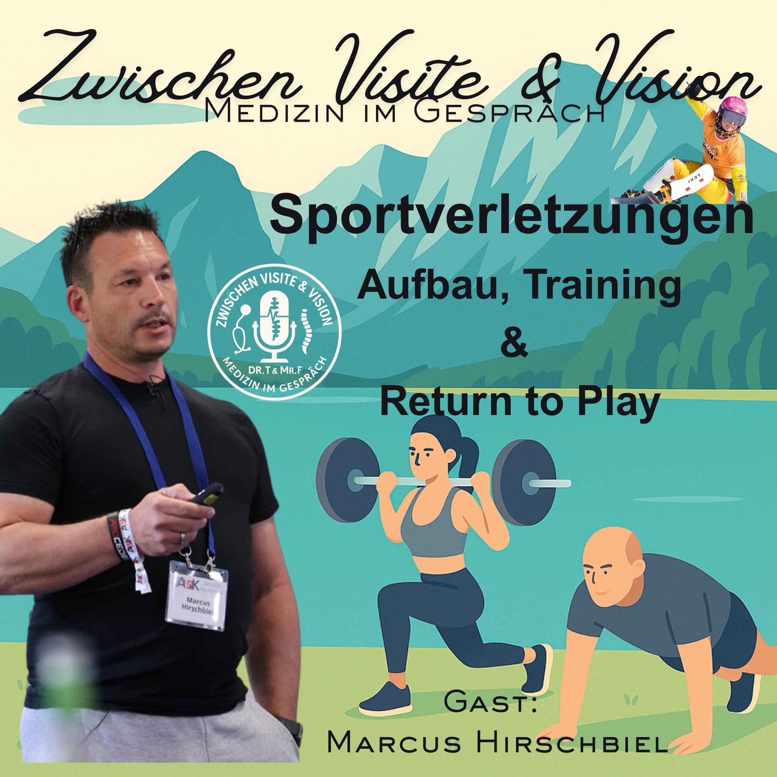 Sportverletzungen  Aufbau, Training &  Return to Play mit Marcus Hirschbiel episode artwork