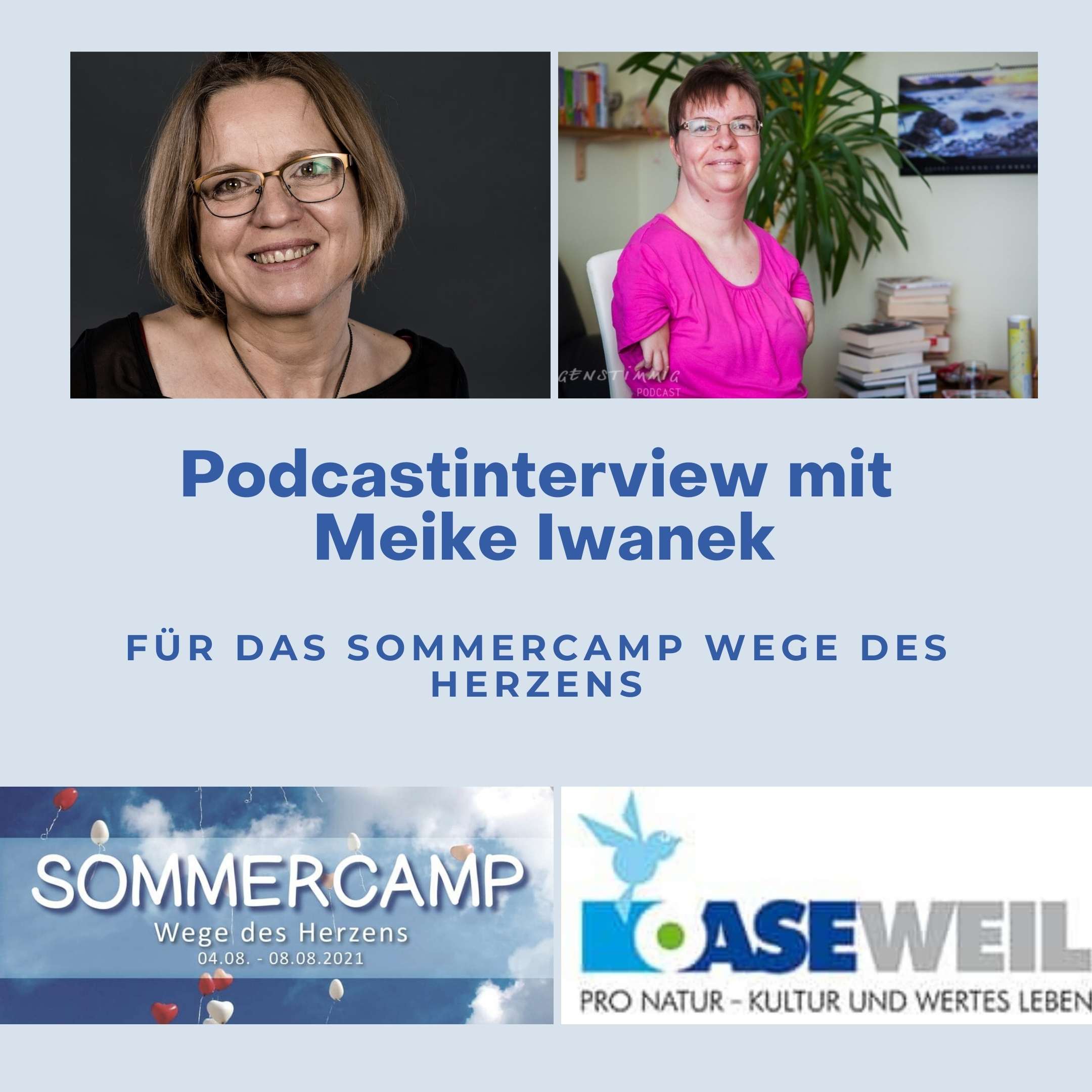 Interview mit Meike Iwanek für das Sommercamp Wege des Herzens
