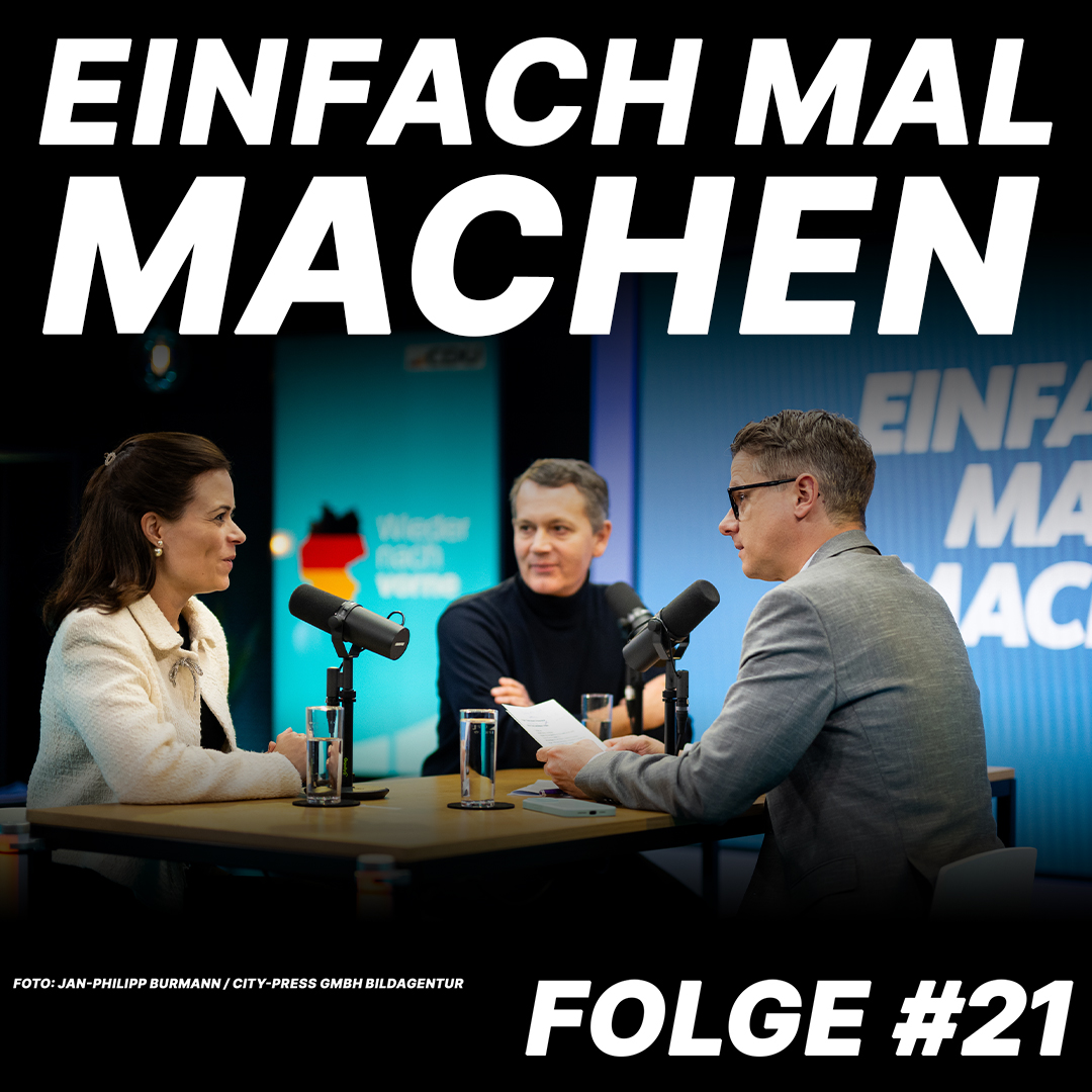 Einfach mal machen – der Podcast mit Carsten Linnemann
