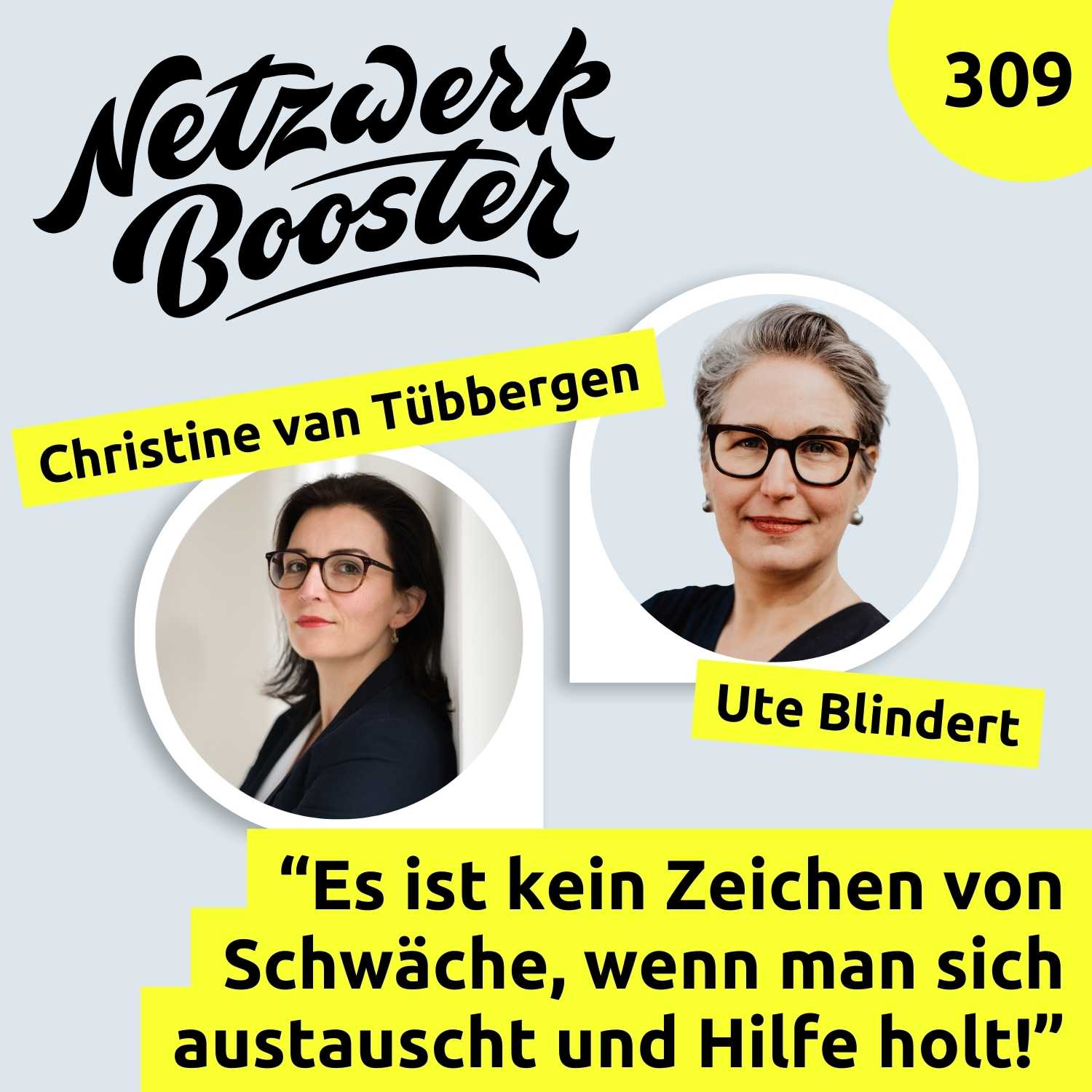 "Es ist kein Zeichen von Schwäche, wenn man sich austauscht und Hilfe holt!"