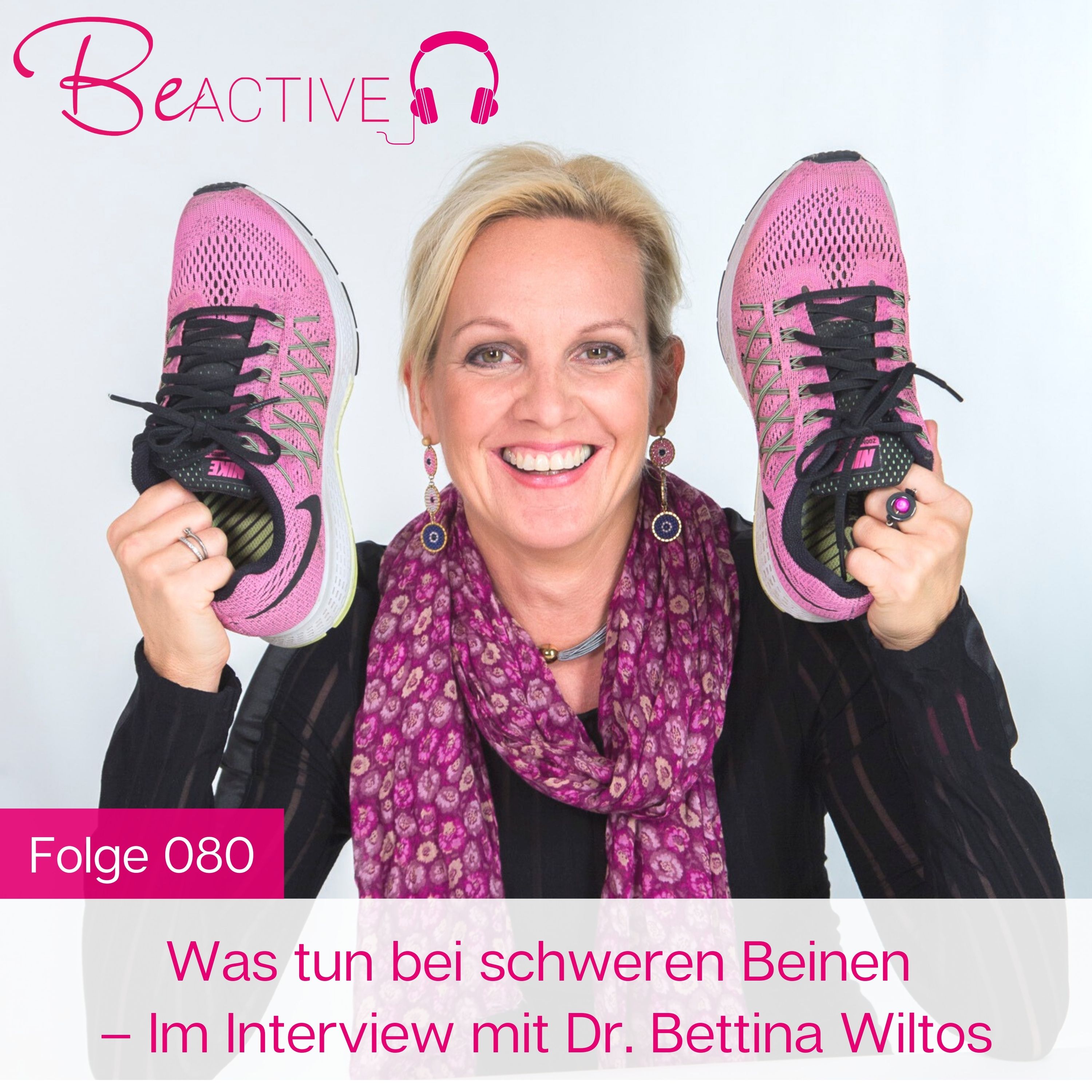 080 Was tun bei schweren Beinen - Interview mit Dr. Bettina Wiltos episode artwork