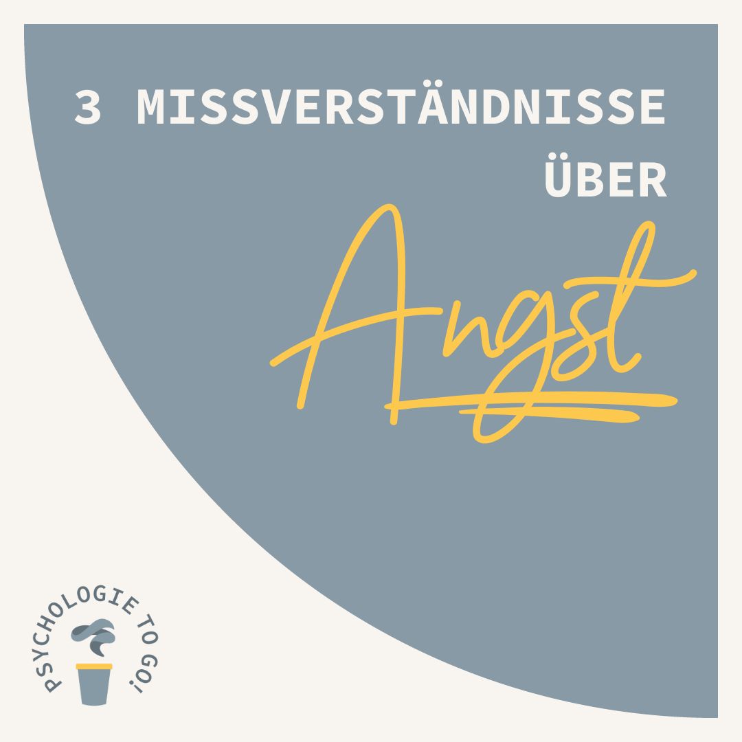 3 Missverständnisse über Angst