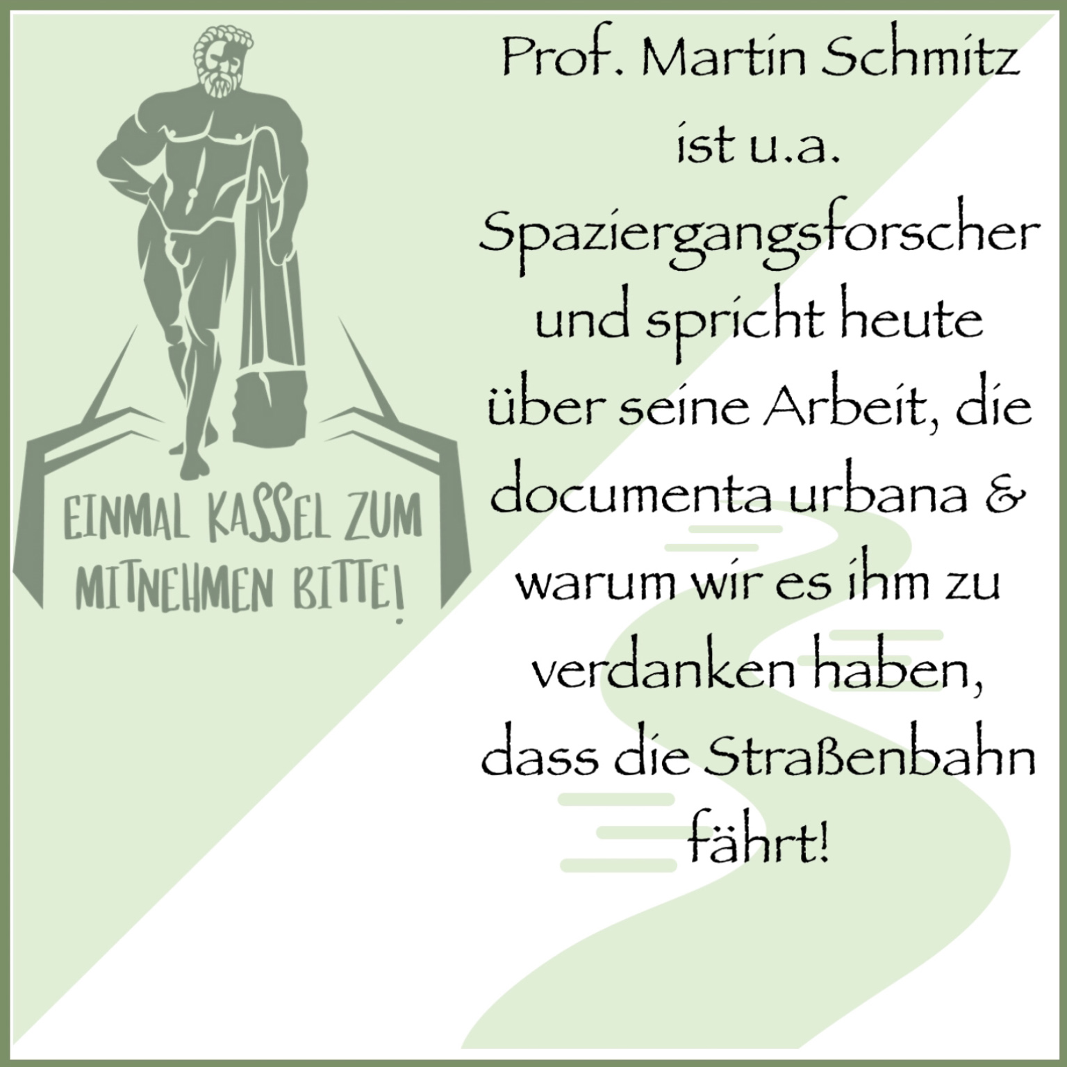 Einmal Kassel zum Mitnehmen bitte