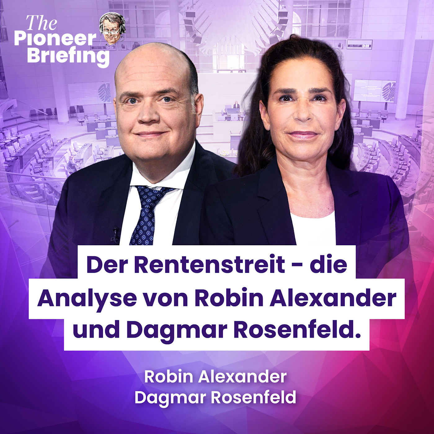 Rentenstreit — der Showdown | Weidel im Bundestag | KI-Studie aus USA episode artwork