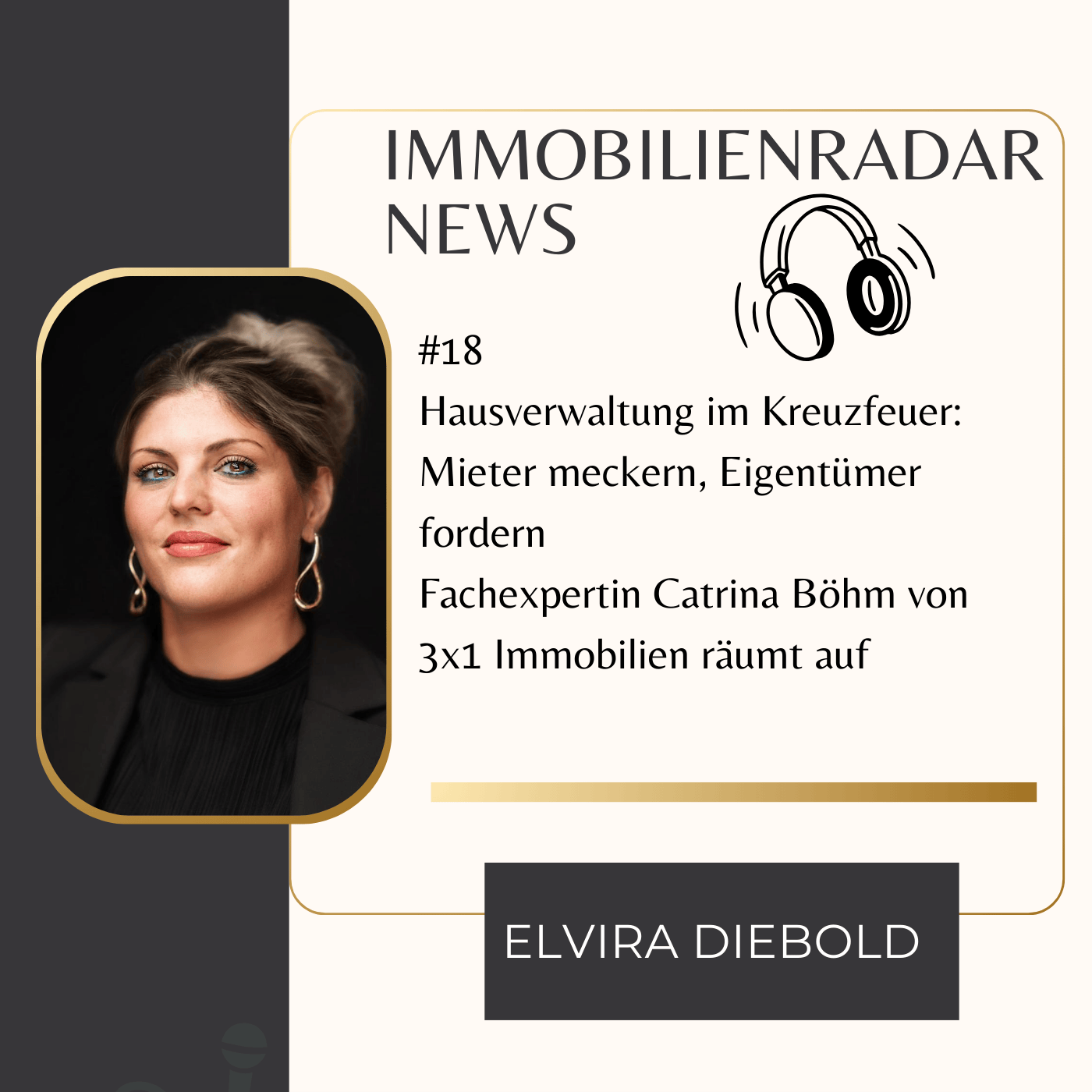 Elvira Diebold: Immobilien auf der Tonspur