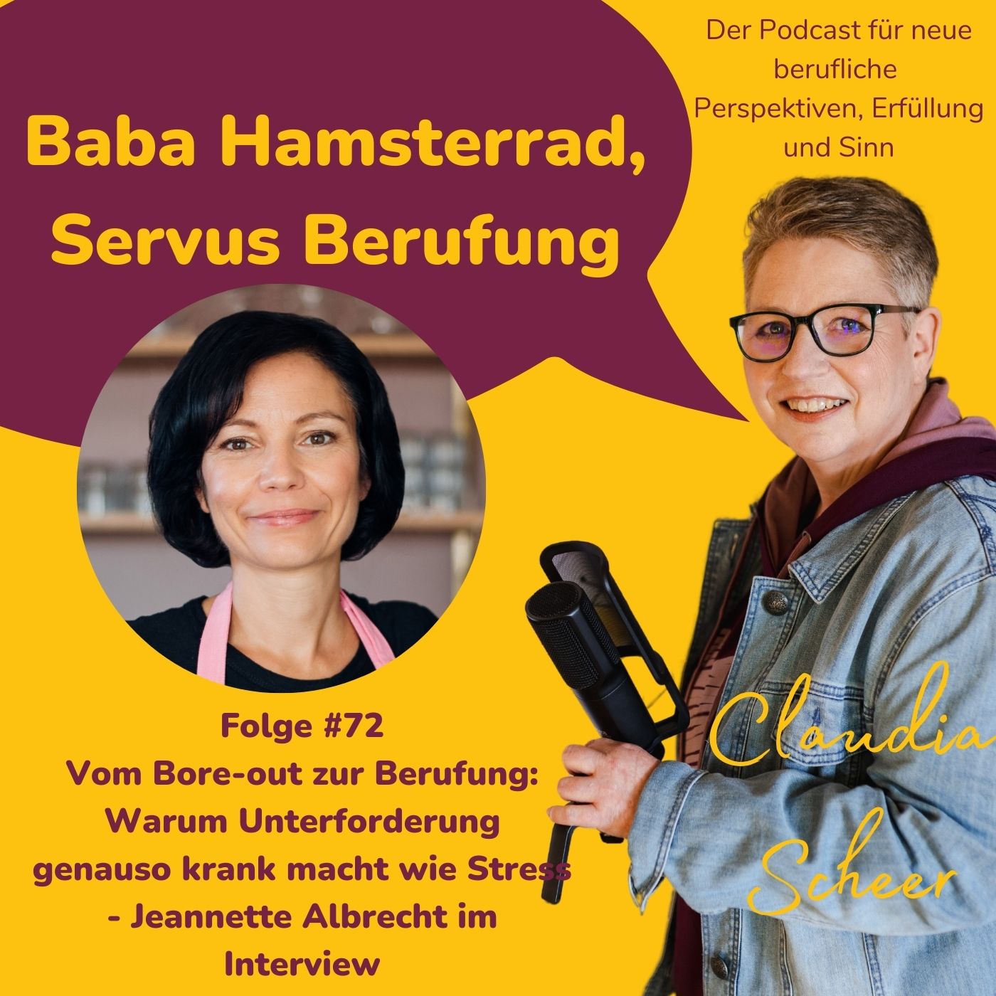 Folge 72 - Vom Bore-out zur Berufung: Warum Unterforderung genauso krank macht wie Stress