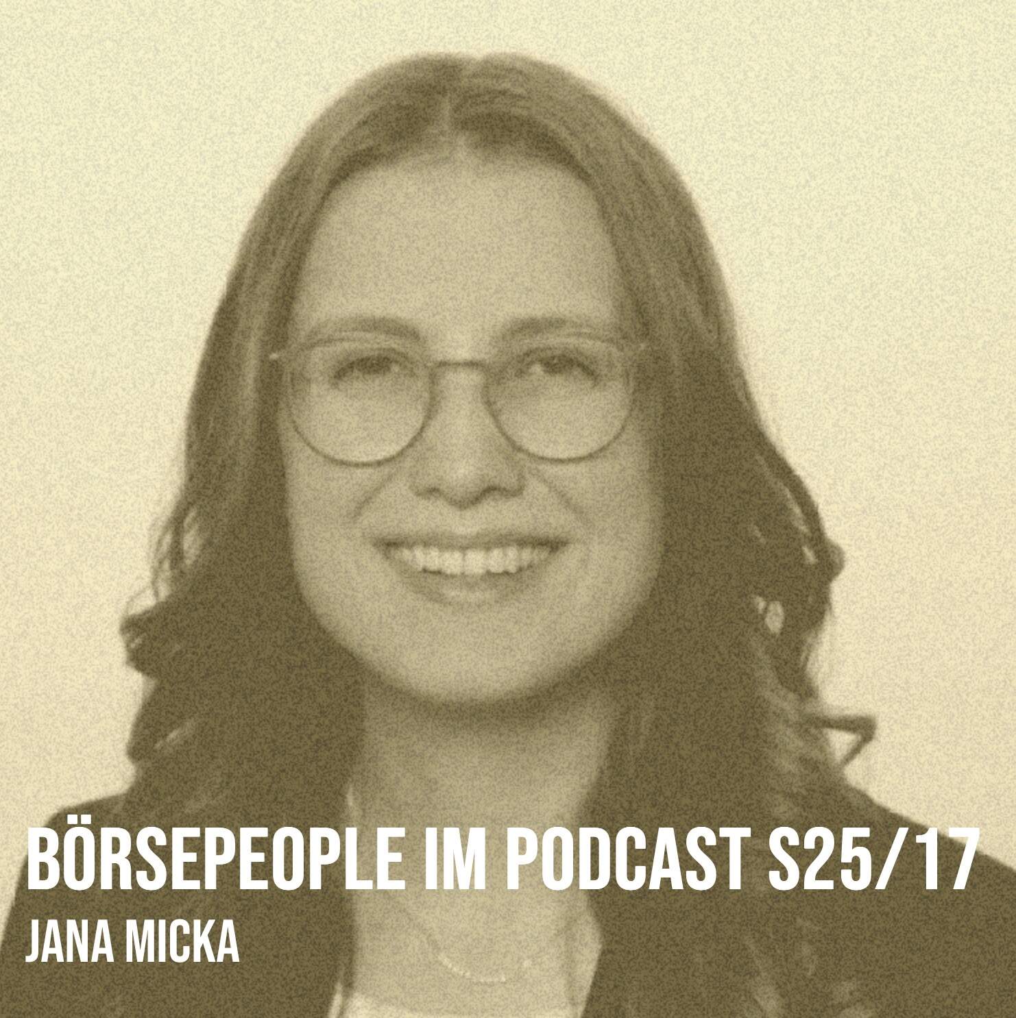 Börsepeople im Podcast S25/17: Jana Micka episode artwork