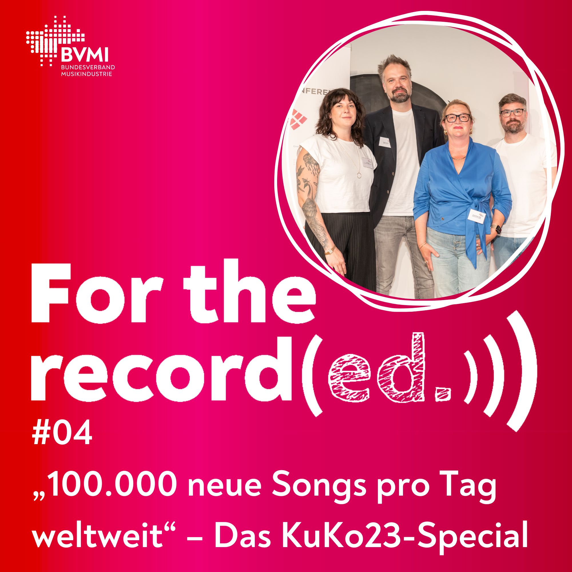 For the record(ed.) – Der Podcast für Musik, Business, Politik & Gesellschaft