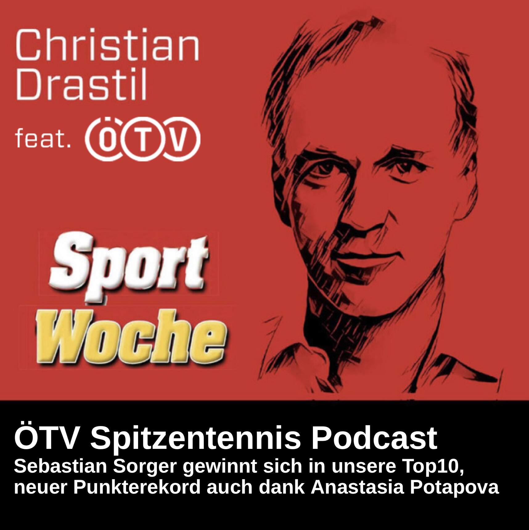 SportWoche ÖTV-Spitzentennis Podcast: Sebastian Sorger gewinnt sich in unsere Top10, neuer Punkterekord auch dank Anastasia Potapova