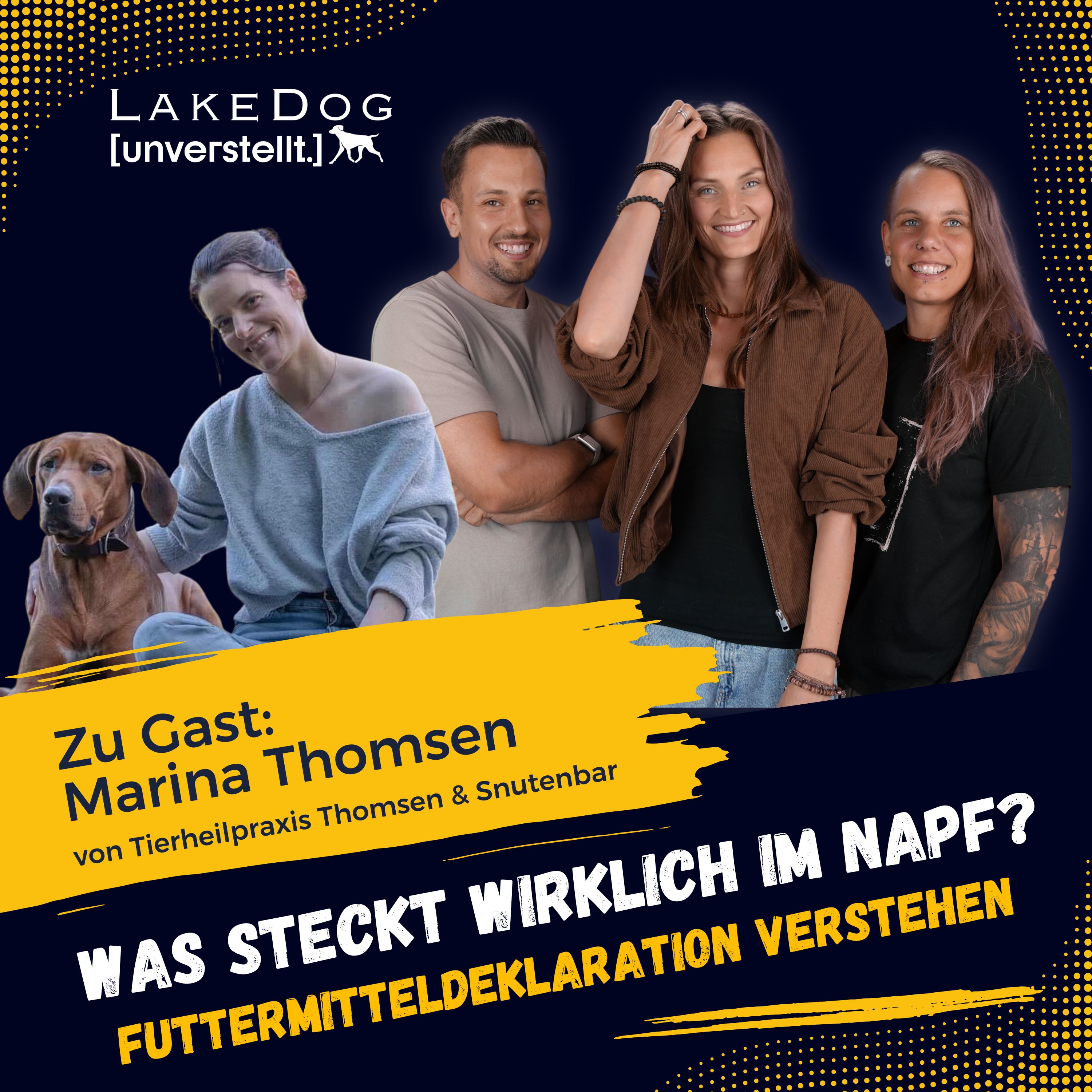 #7 - Was steckt wirklich im Napf? Über Hundefutter, Allergien und Darmgesundheit episode artwork