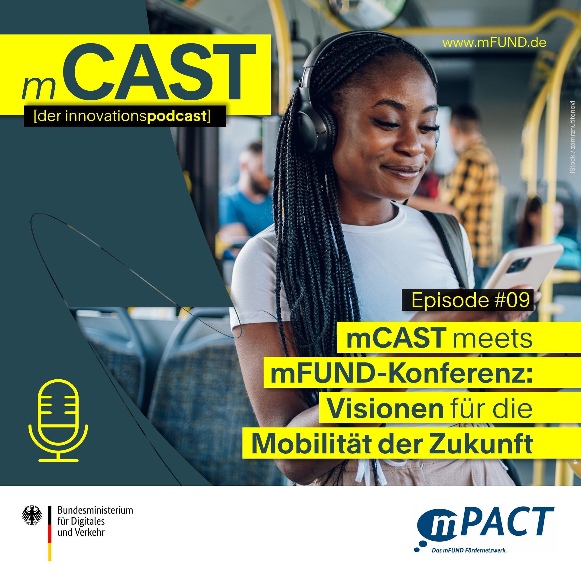 mCAST - Der Innovationspodcast: Forschung für die Mobilität der Zukunft