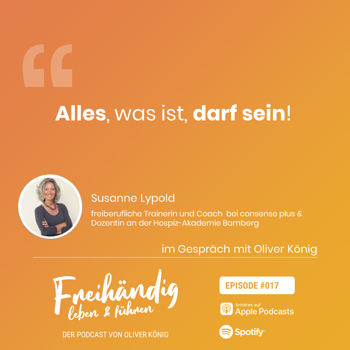 Freihändig verändern und führen