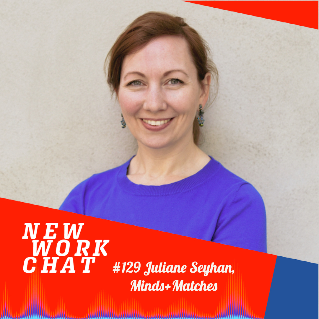 #129 mit Juliane Seyhan, Gründerin Minds + Matches: Die Kraft guter Bücher und authentischer Vorträge episode artwork