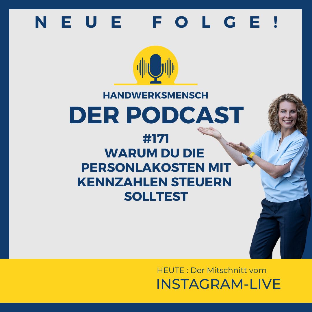 #171 Warum Du die Personalkosten mit Kennzahlen steuern solltest