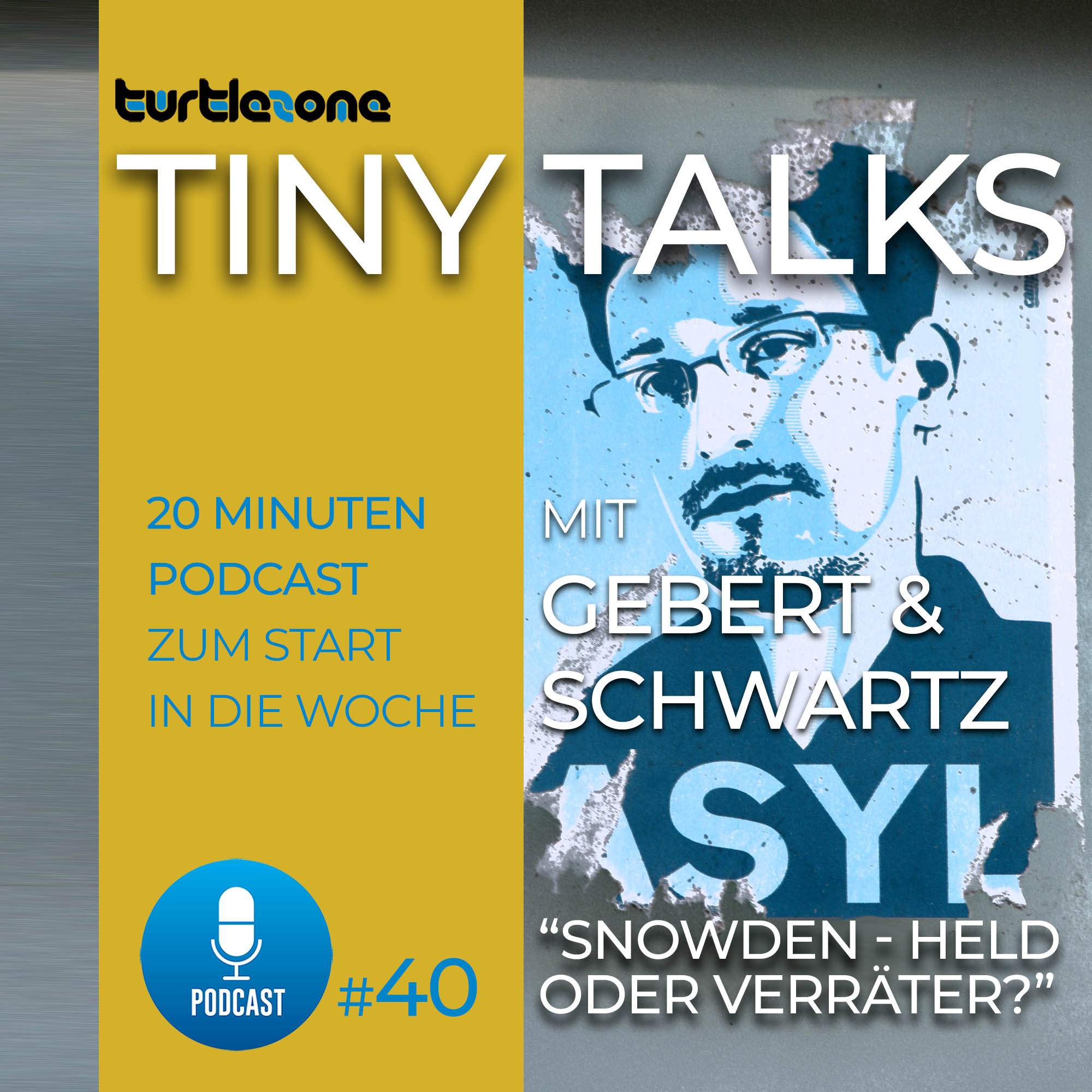 Turtlezone Tiny Talks - Der Debatten-Podcast mit Gebert und Schwartz