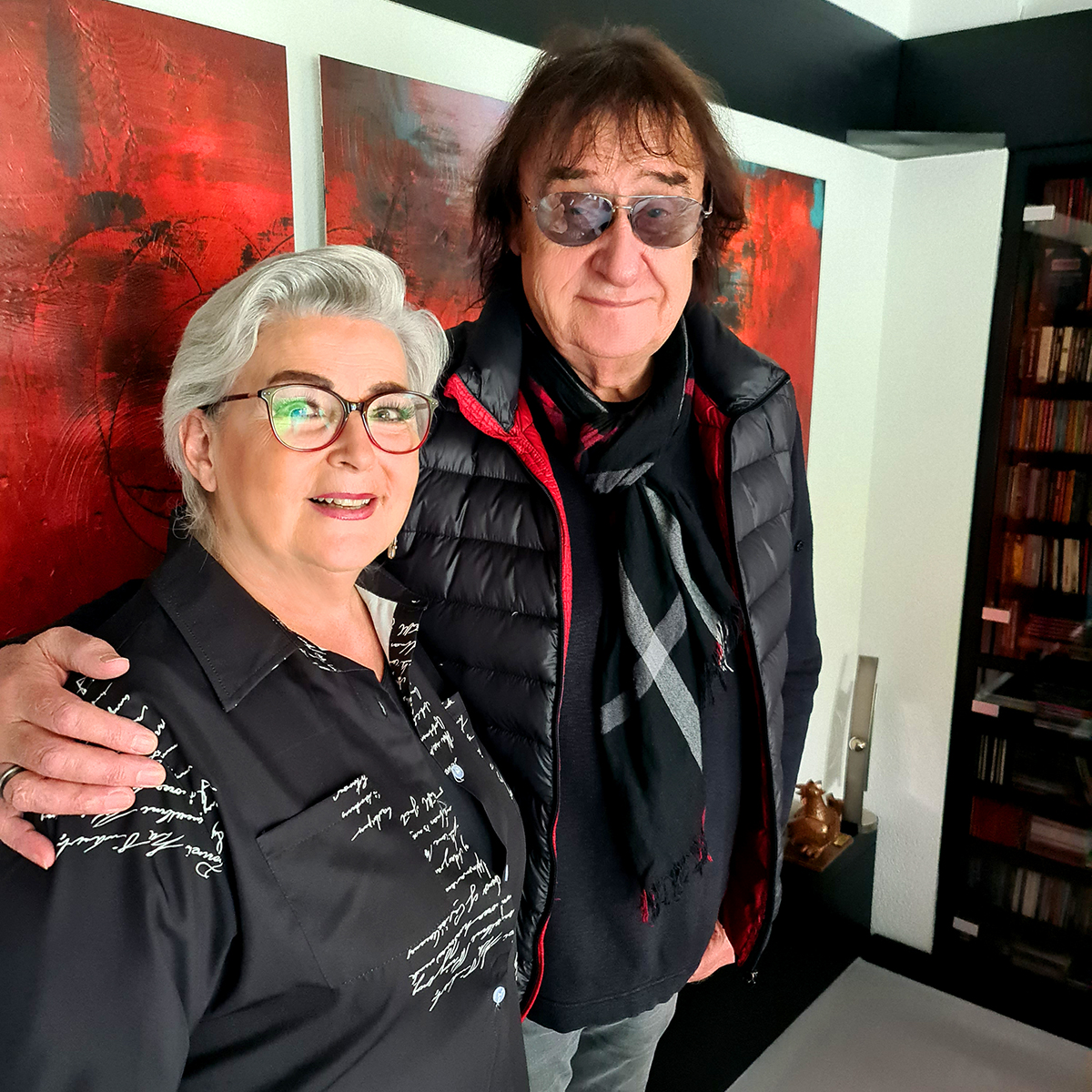 Schwarz hören: Petra Schwarz im Gespräch mit Dieter "Maschine" Birr über Leben und Tod