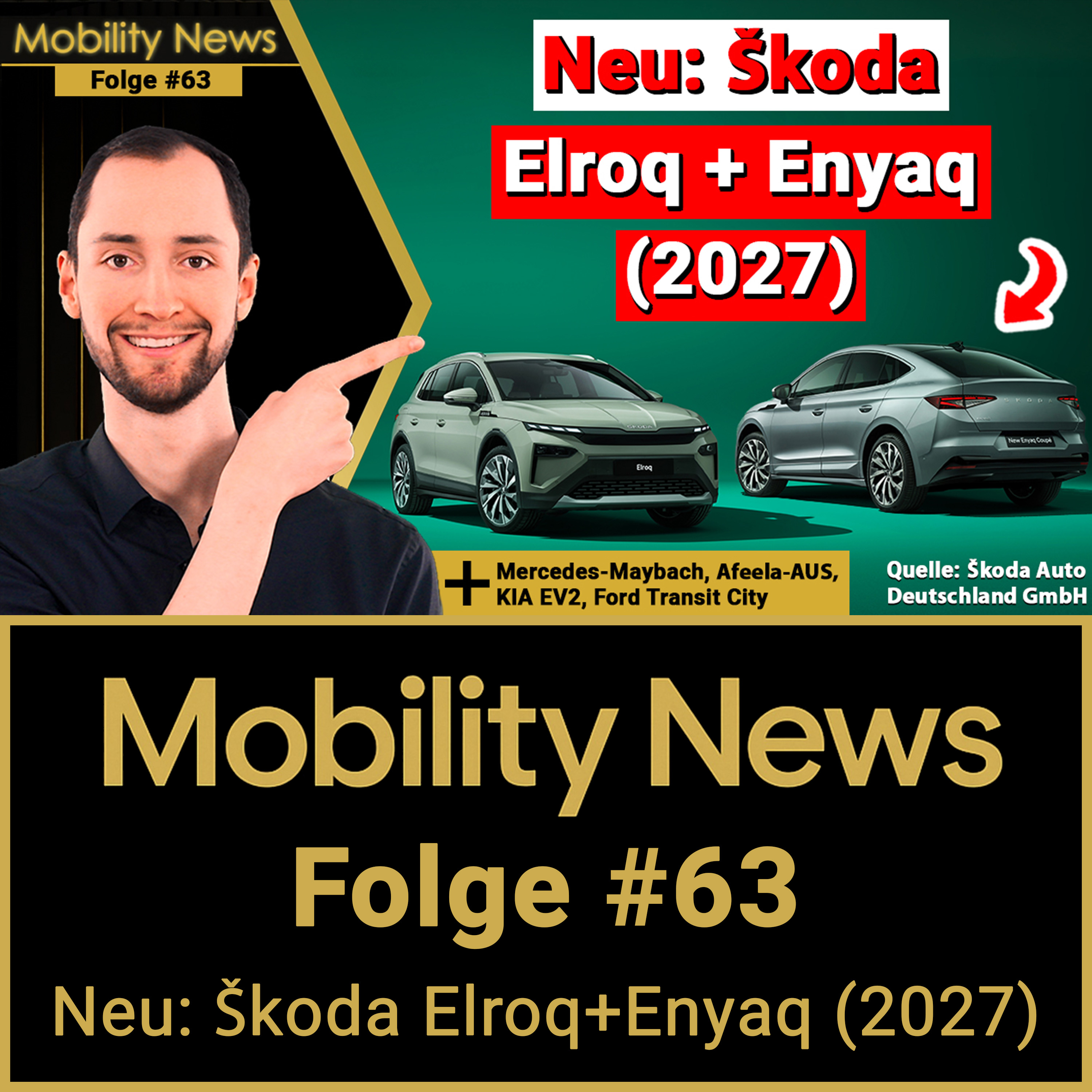 ENDLICH besser?! Škoda bringt für Elroq und Enyaq 2027 die notwendigen Updates! | Mobility News #63 episode artwork