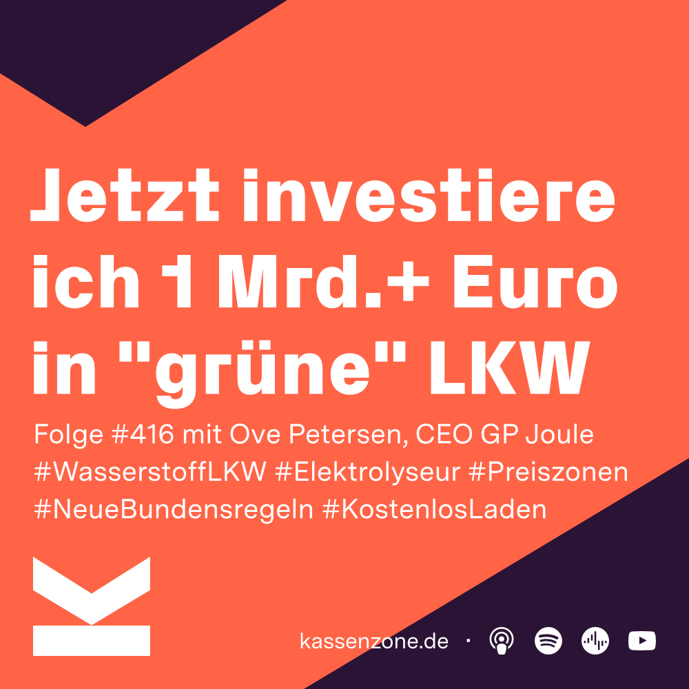 K#416 Warum ich "grüne" LKWs für über 1Mrd. Euro bestellt habe? #ENERGIEZONE - podcast episode cover