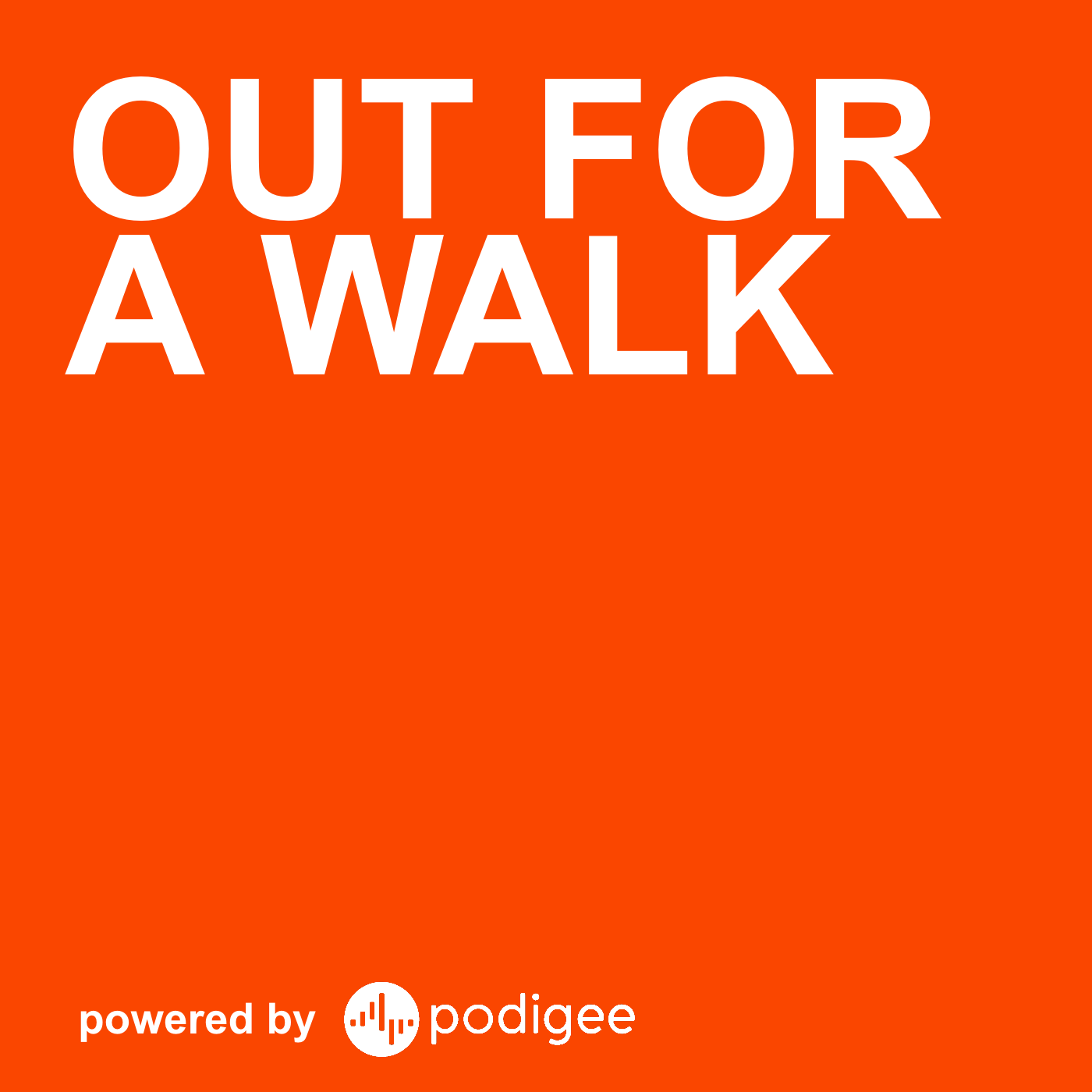 out for a walk 