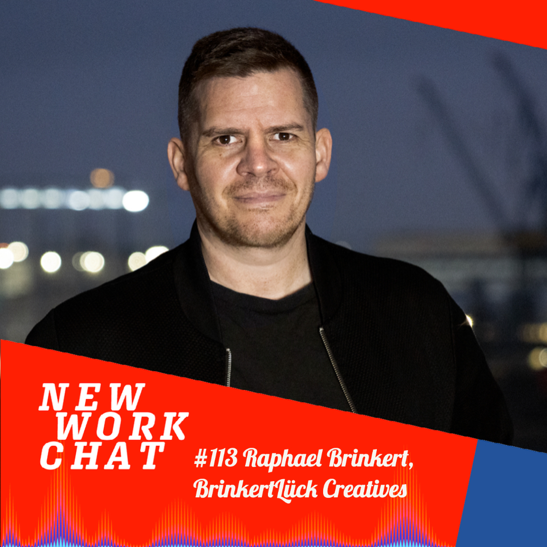#113 mit Raphel Brinkert, CEO BrinkertLück Creatives: Wie man auf gute Ideen kommt episode artwork