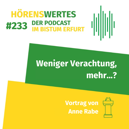 Weniger Verachtung, mehr...? episode artwork