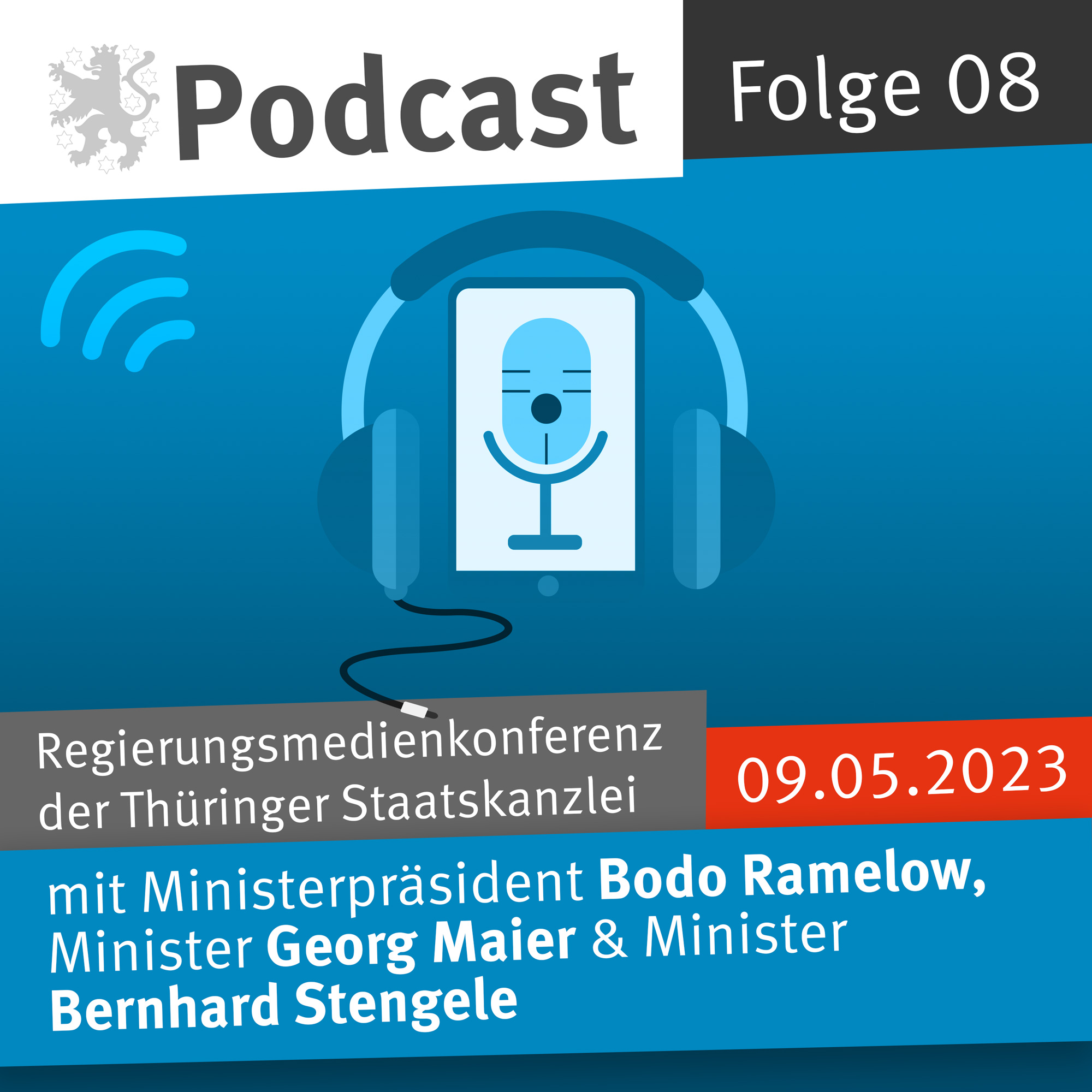Regierungsmedienkonferenz des Freistaats Thüringen