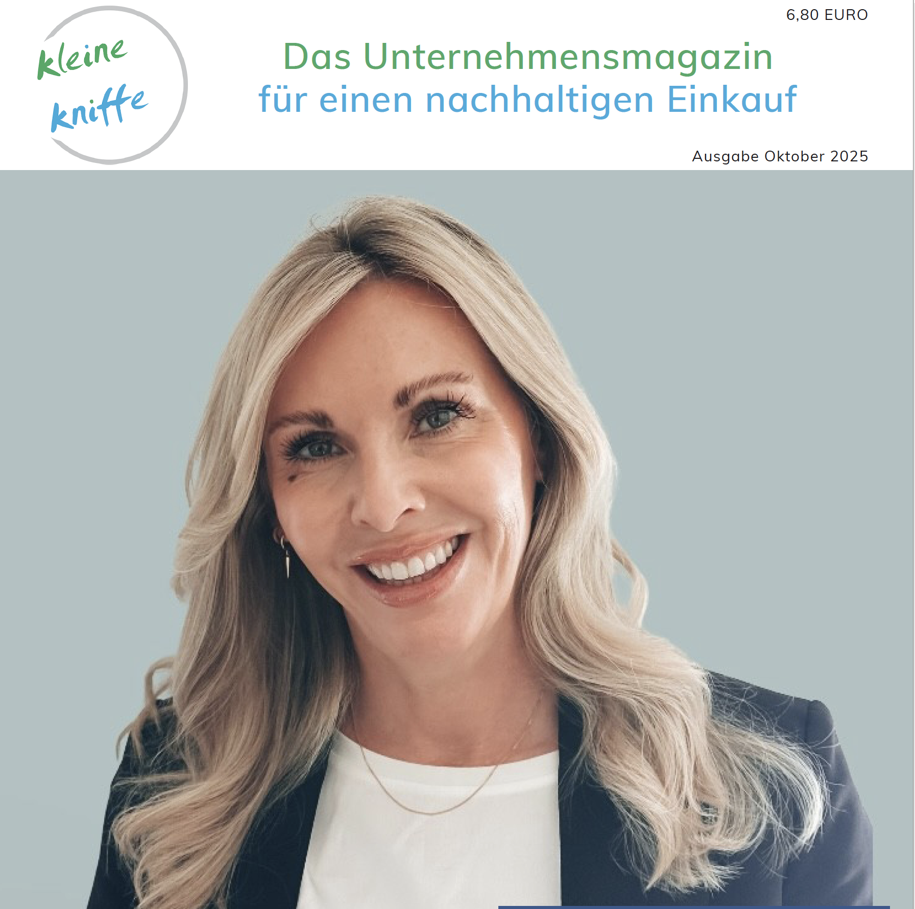 Oktober Ausgabe 2025 des Unternehmensmagazins für einen nachhaltigen Einkauf "Kleine Kniffe" episode artwork