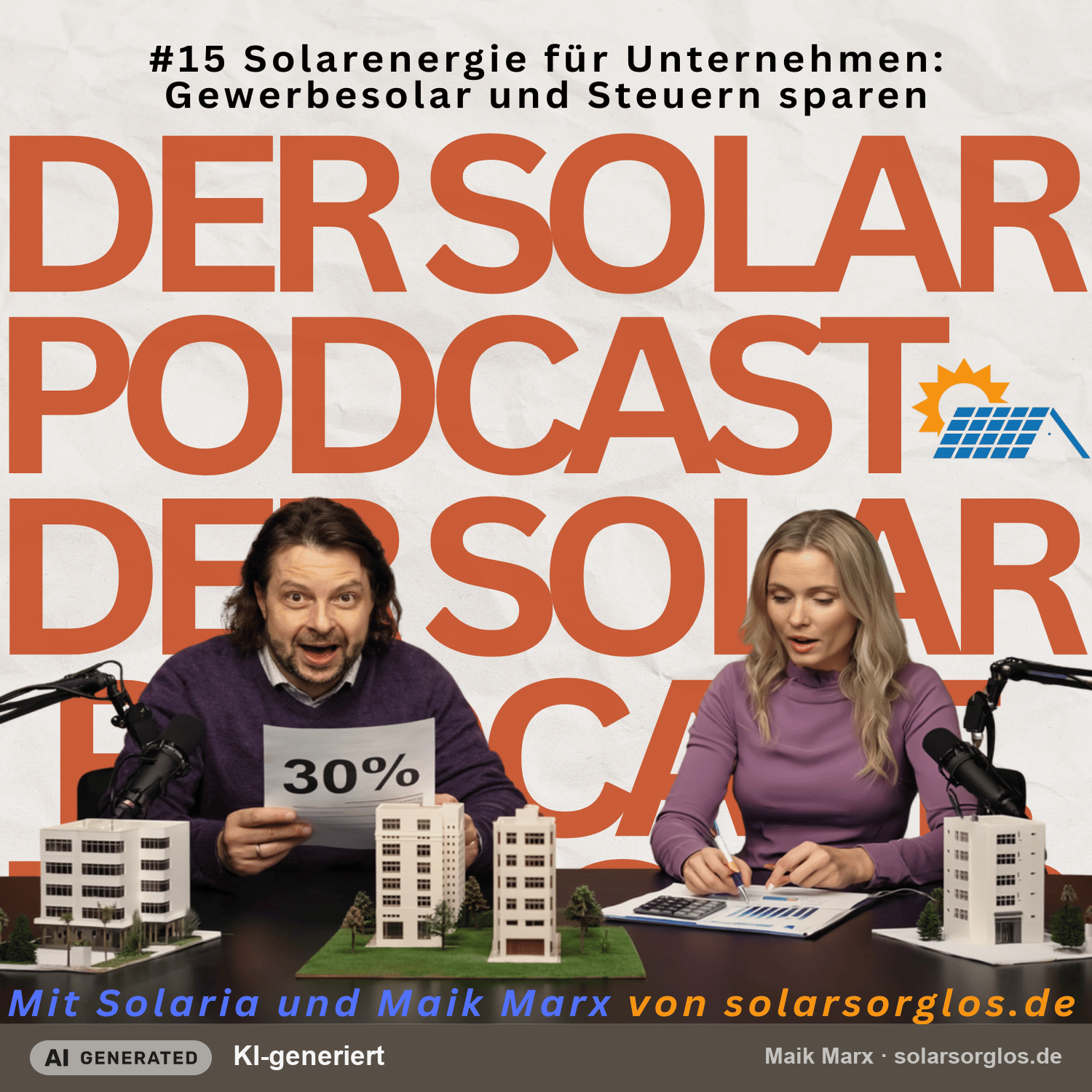 #15 Solarenergie für Unternehmen: Gewerbesolar und Steuern sparen episode artwork