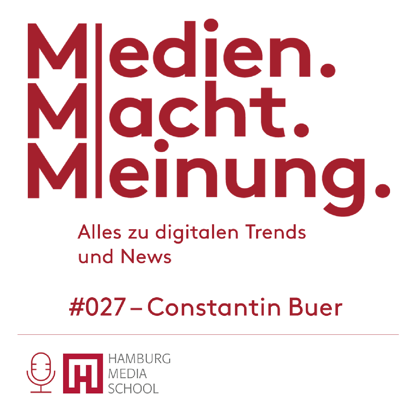 MEDIEN. MACHT. MEINUNG.