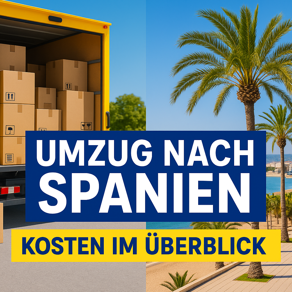 Umzug nach Spanien – Welche Kosten kommen auf Sie zu?