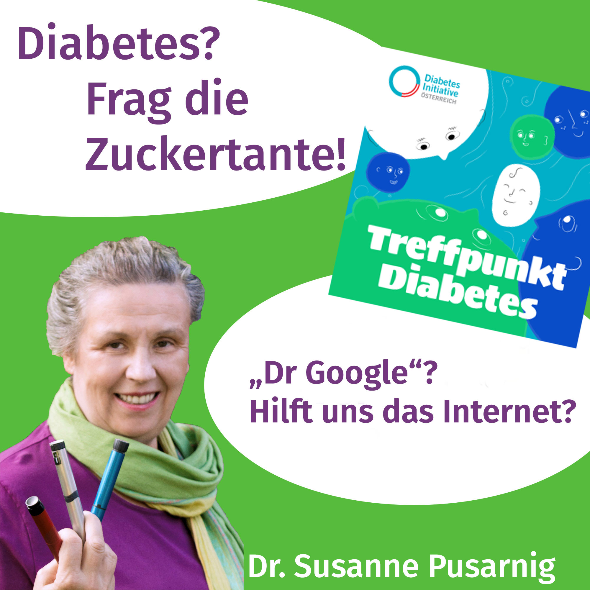 Diabetes? Frag die Zuckertante - Der Podcast für Menschen mit Typ 2 Diabetes