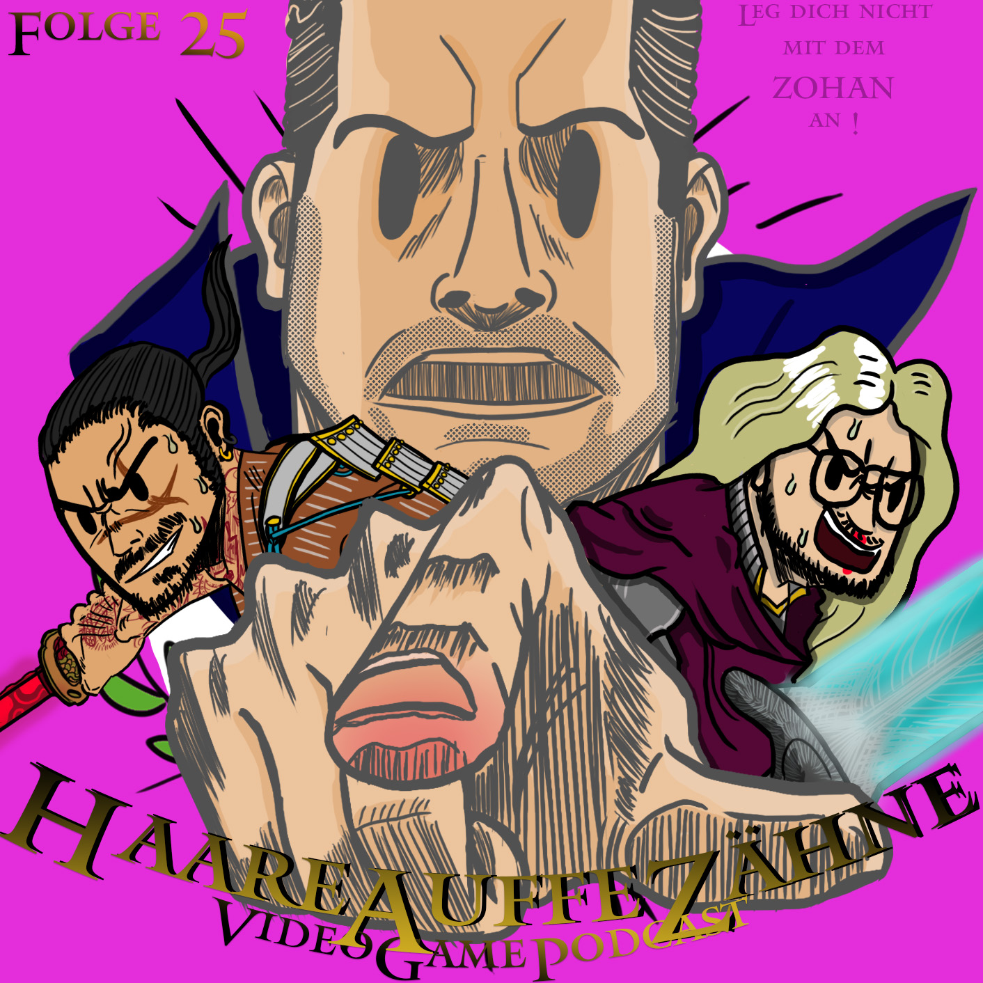 HAARE AUFFE ZÄHNE