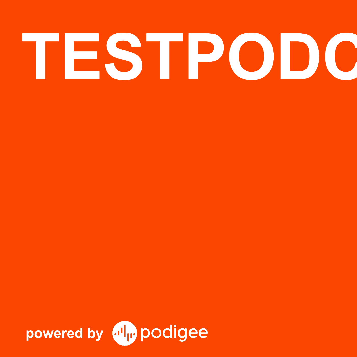 Testpodcast cover art