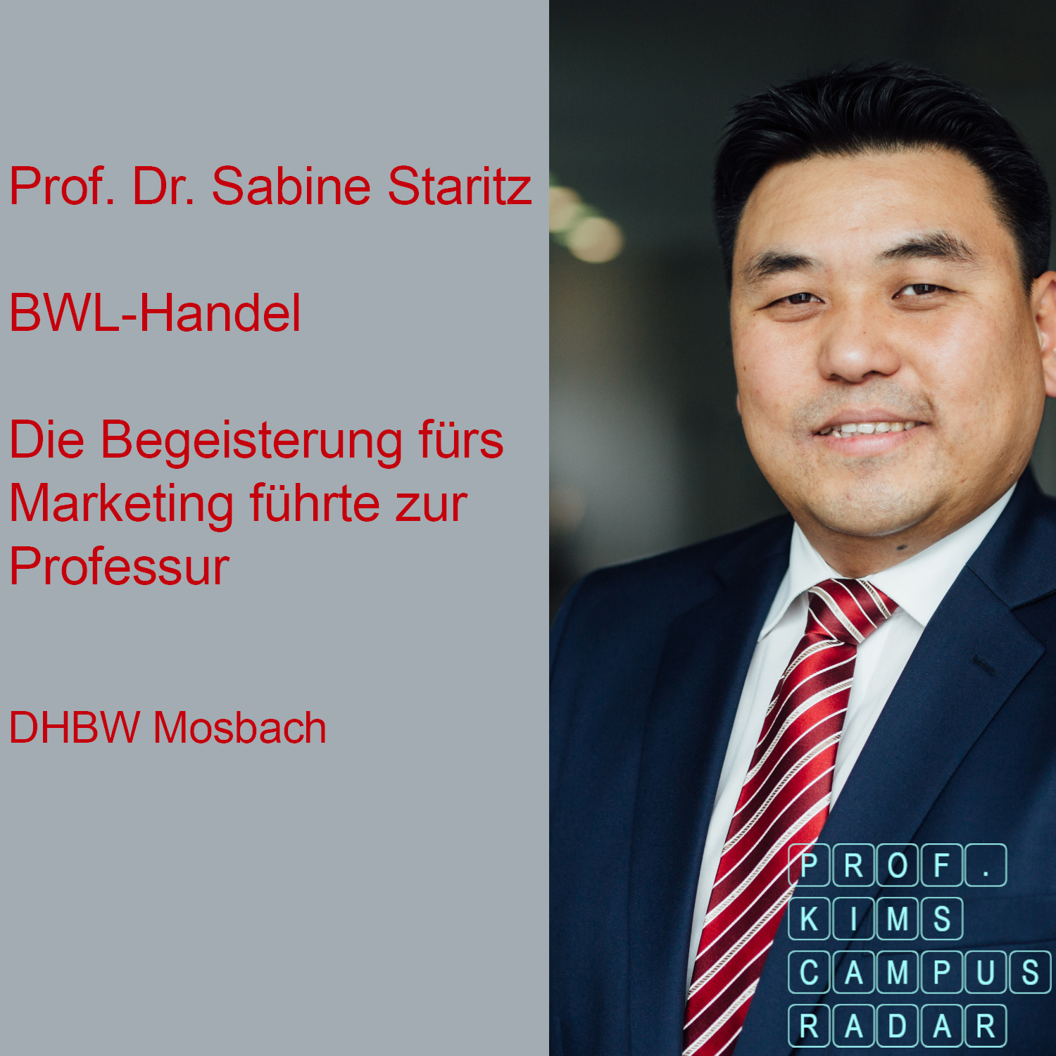 Prof. Kims Campusradar - DHBW Mosbach/Bad Mergentheim
