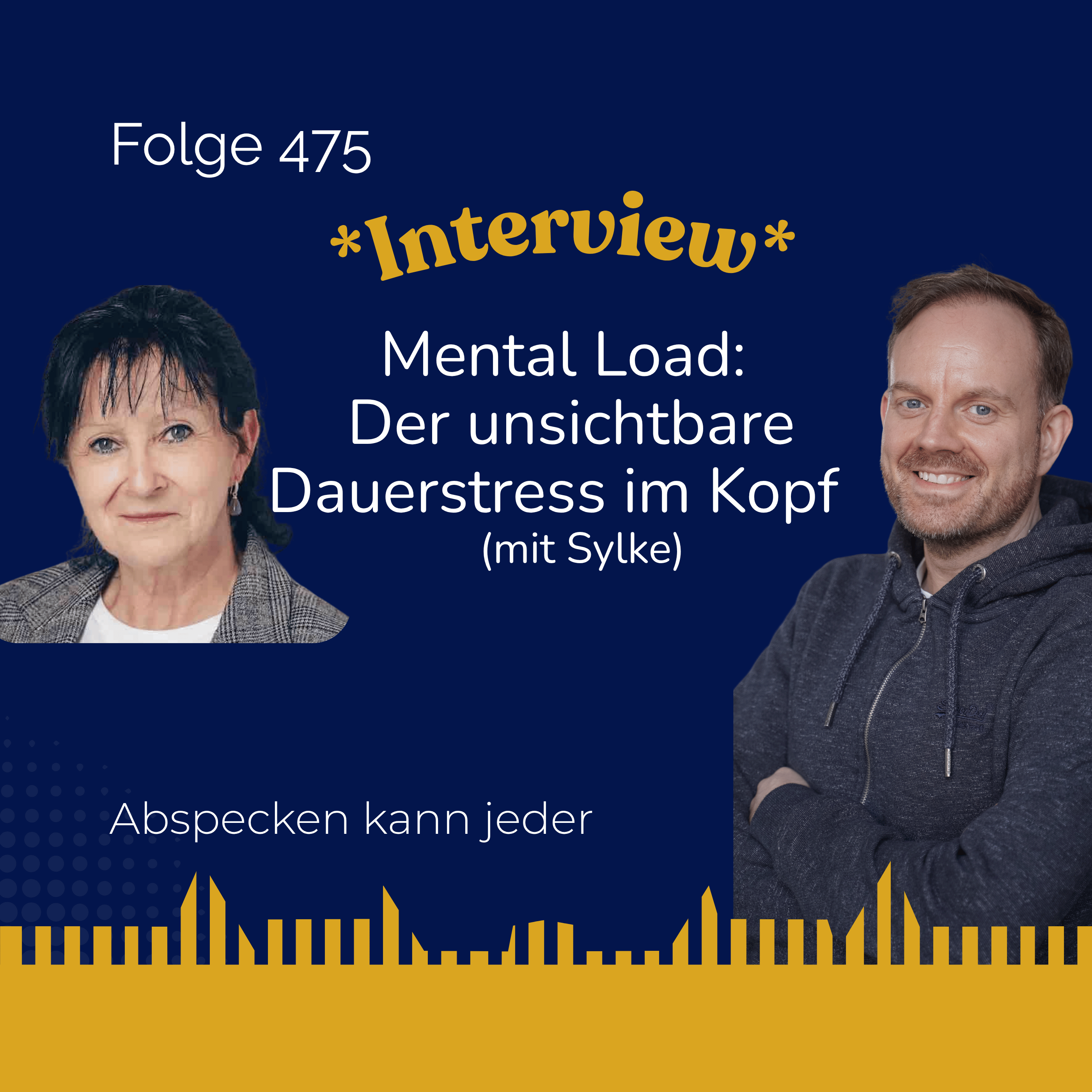 Podcast 475 - Mental Load: Der unsichtbare Dauerstress im Kopf (Interview mit Sylke) episode artwork