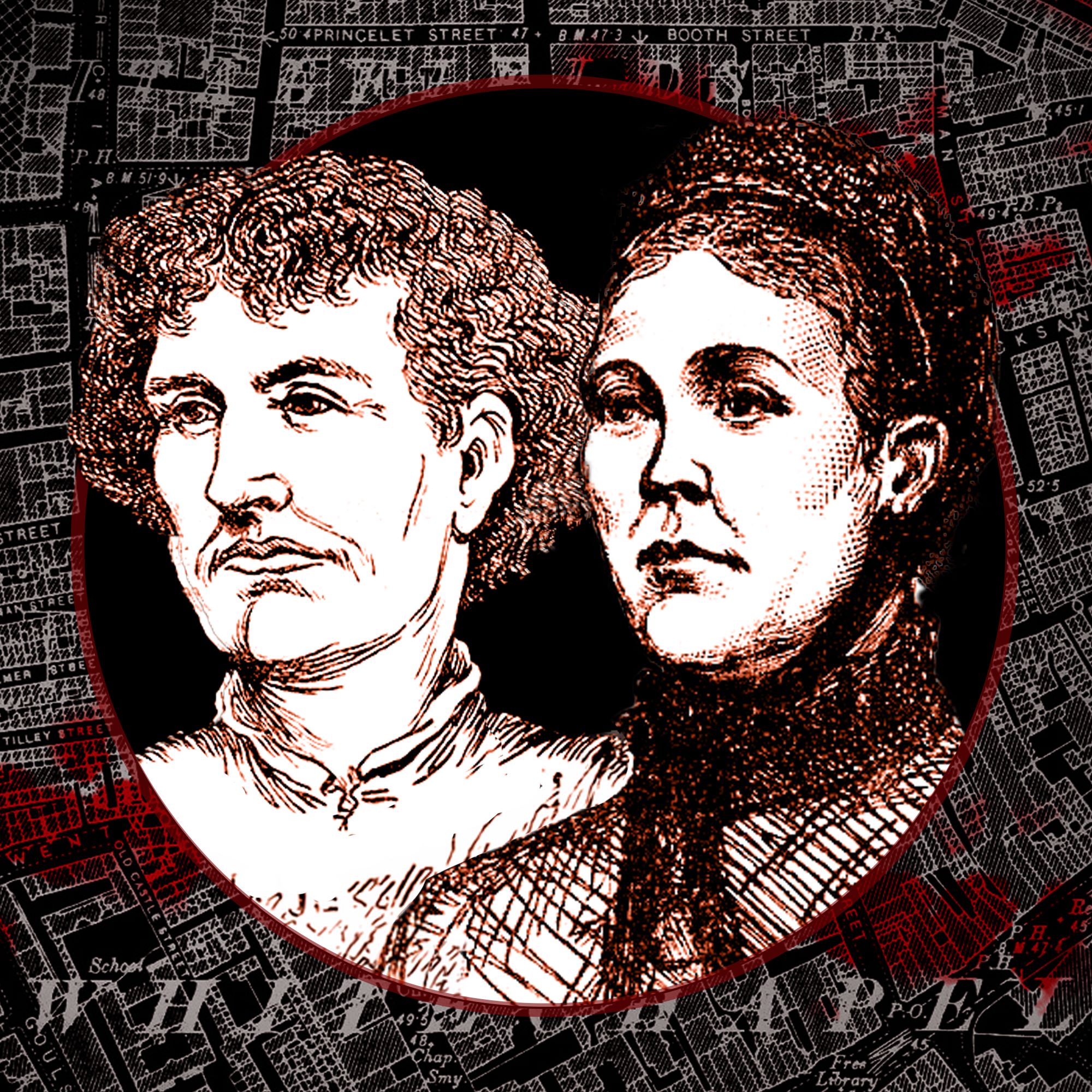7. Elizabeth Stride & Catherine Eddowes episode artwork