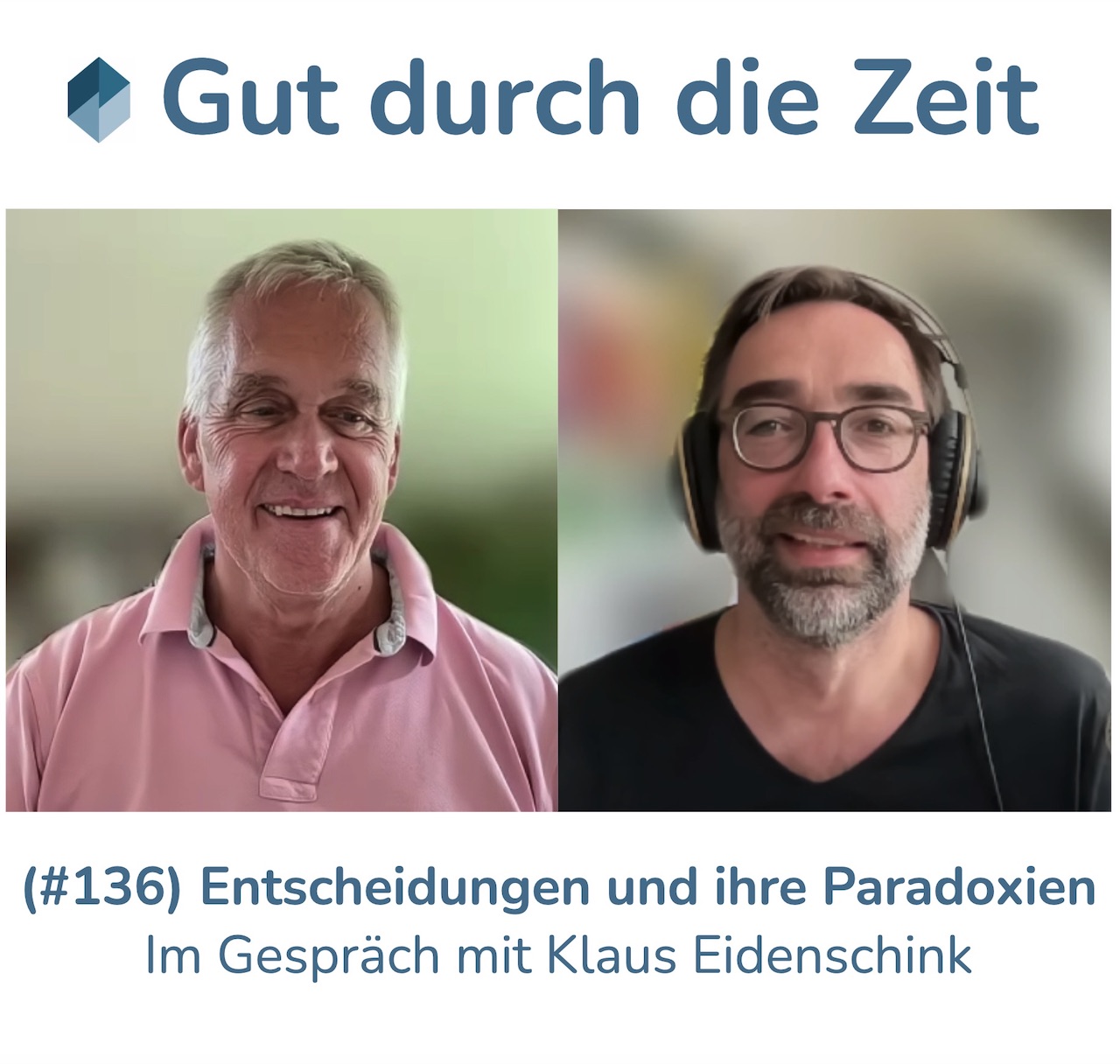 Gut durch die Zeit. Der Podcast rund um Mediation, Konflikt-Coaching und Organisationsberatung.