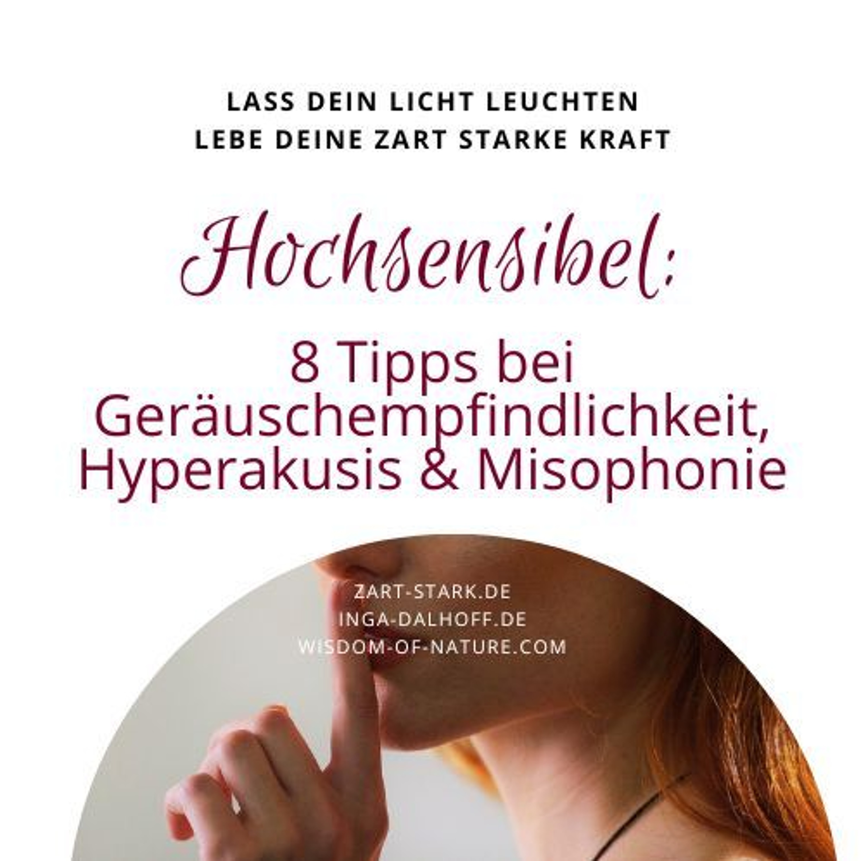 Hochsensibel: 8 Tipps bei Geräuschempfindlichkeit, Hyperakusis & Misophonie episode artwork