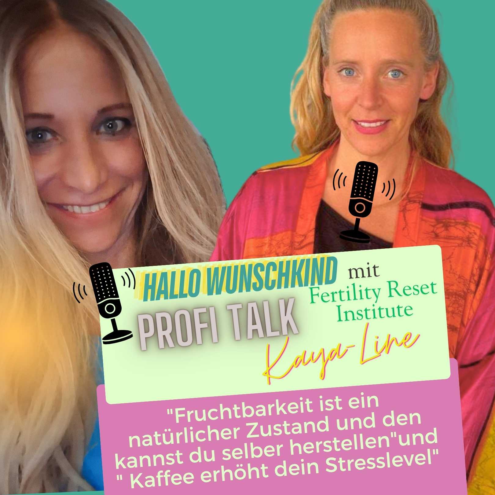 "Fruchtbarkeit ist ein natürlicher Zustand und den kannst du selber herstellen " und Kaffee erhöht dein Stresslevel"