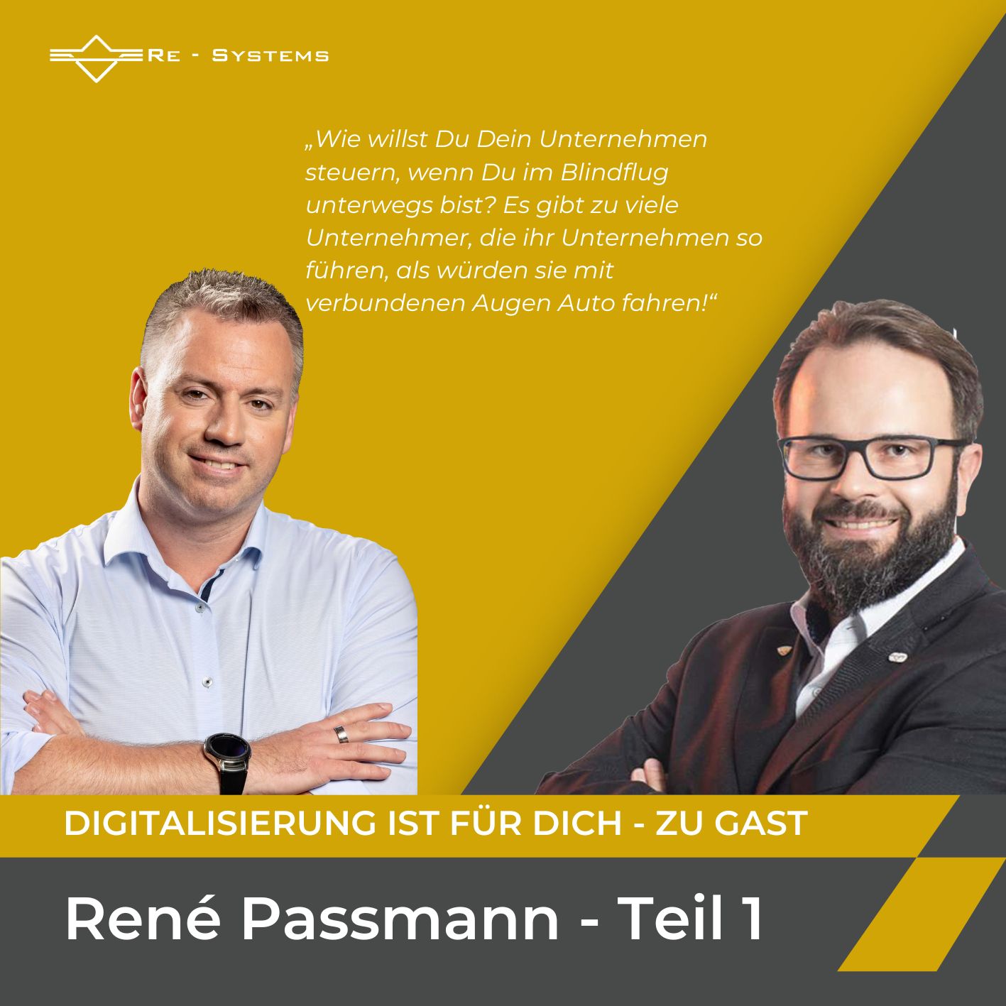 #183 Rene Passmann - Schluss mit Chaos und Blindflug im Unternehmen Teil 1 episode artwork